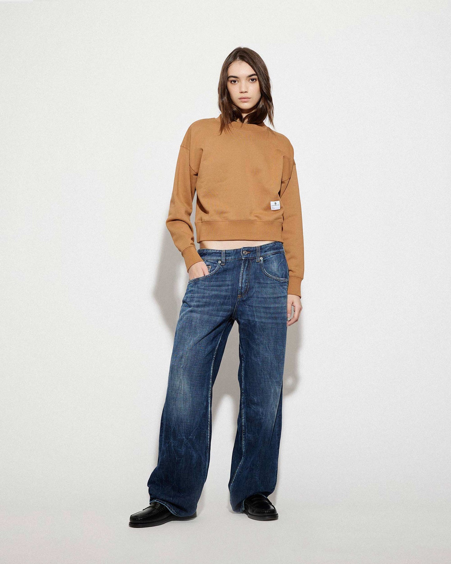 Beesley cropped sweatshirt