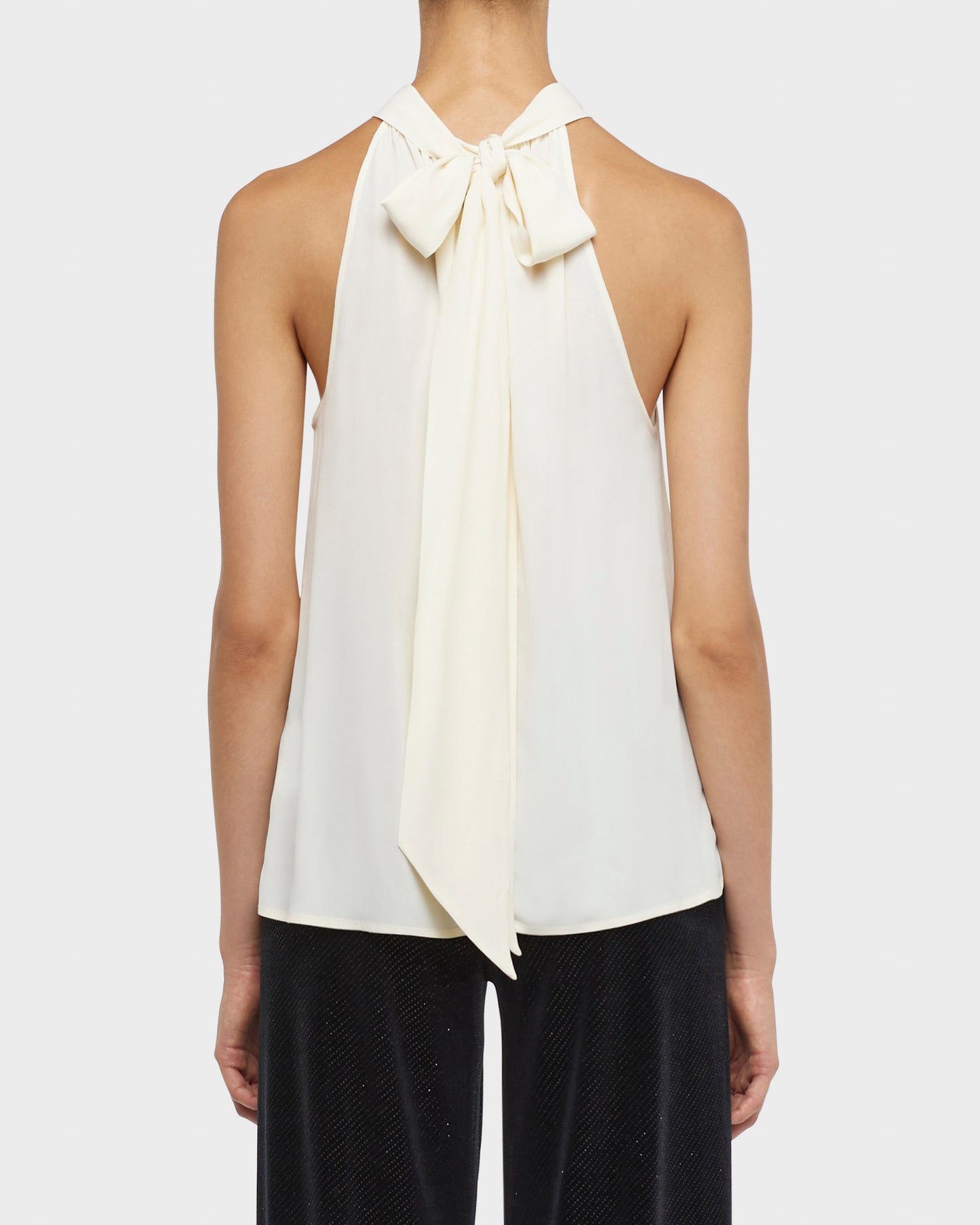 Viki halter-neck top