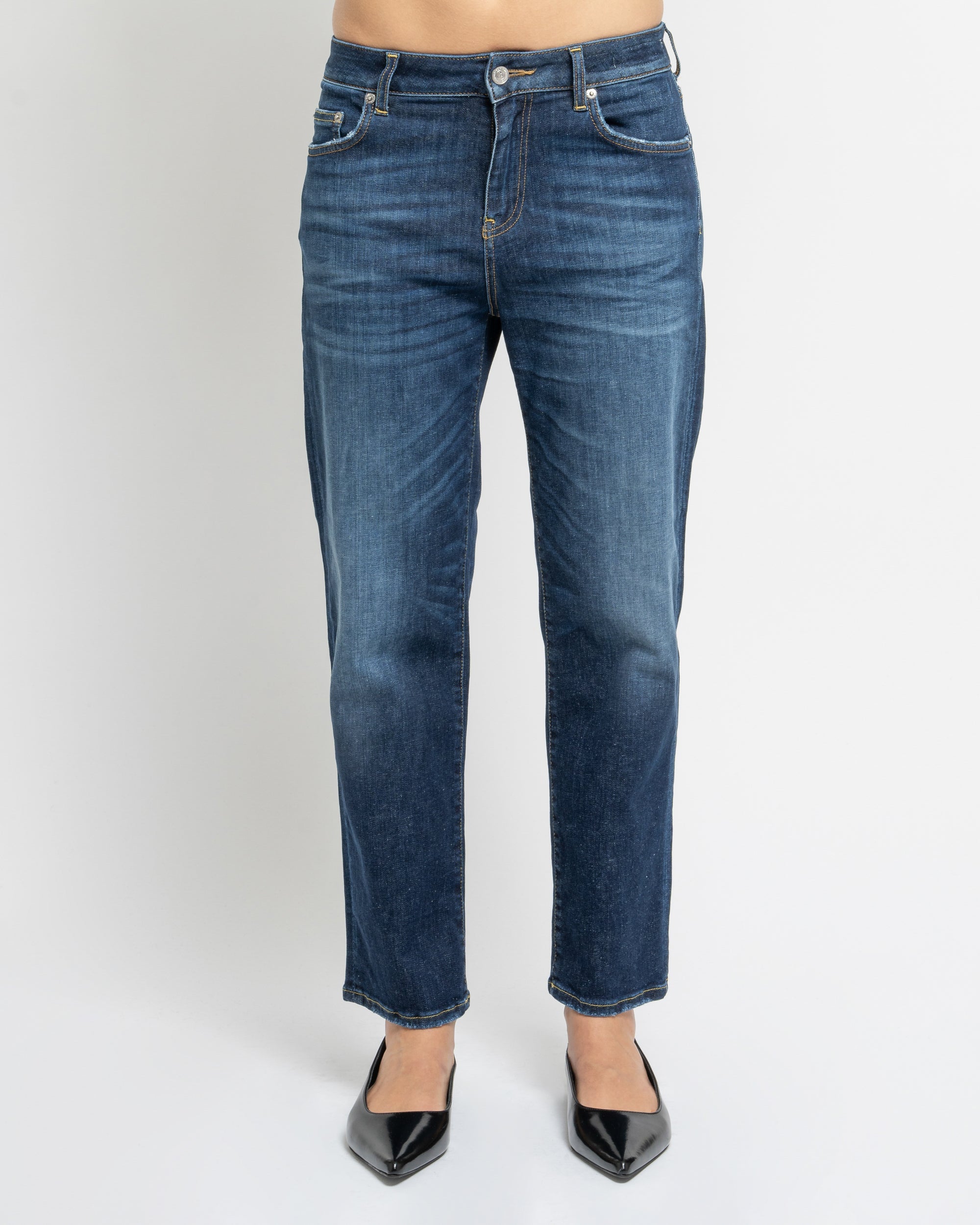 Adid regular ankle jeans in denim