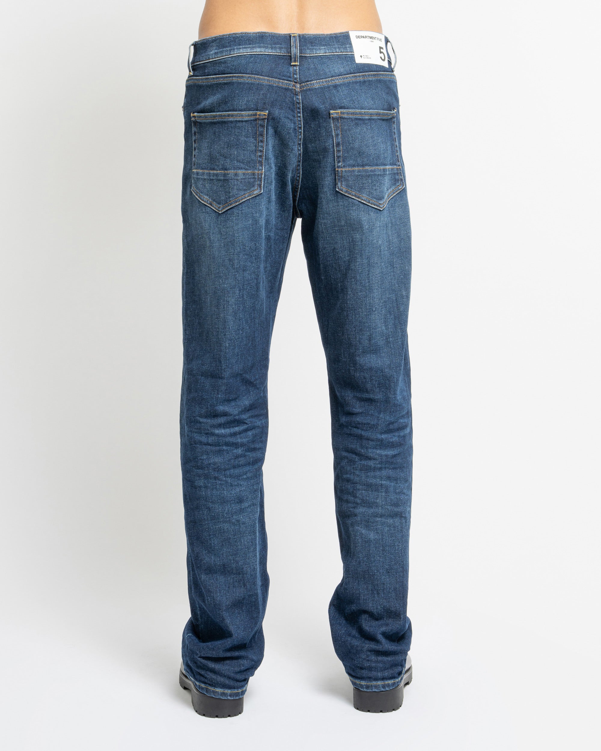 Bowl jeans relaxed fit in denim stretch