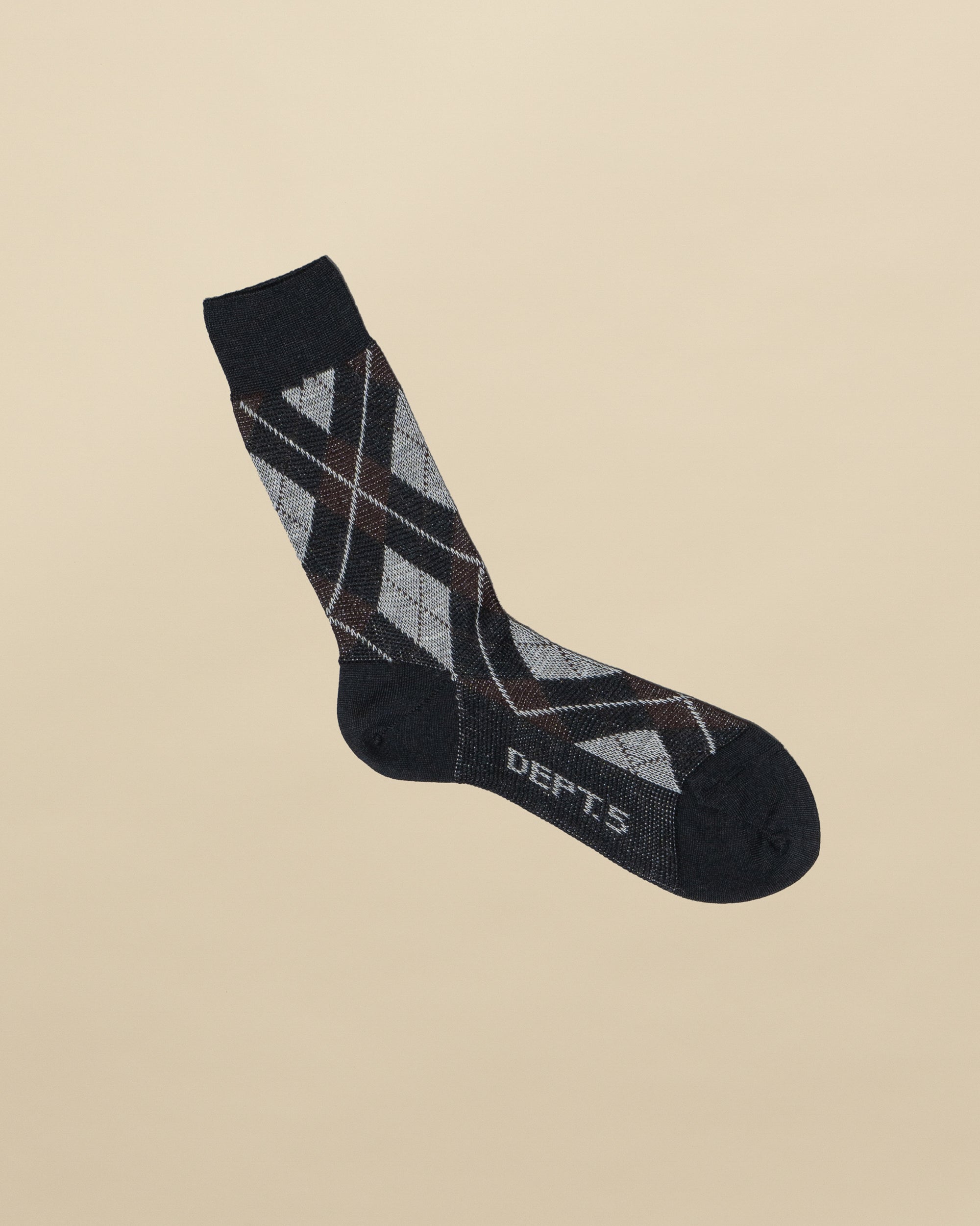 Britt unisex short socks with pattern
