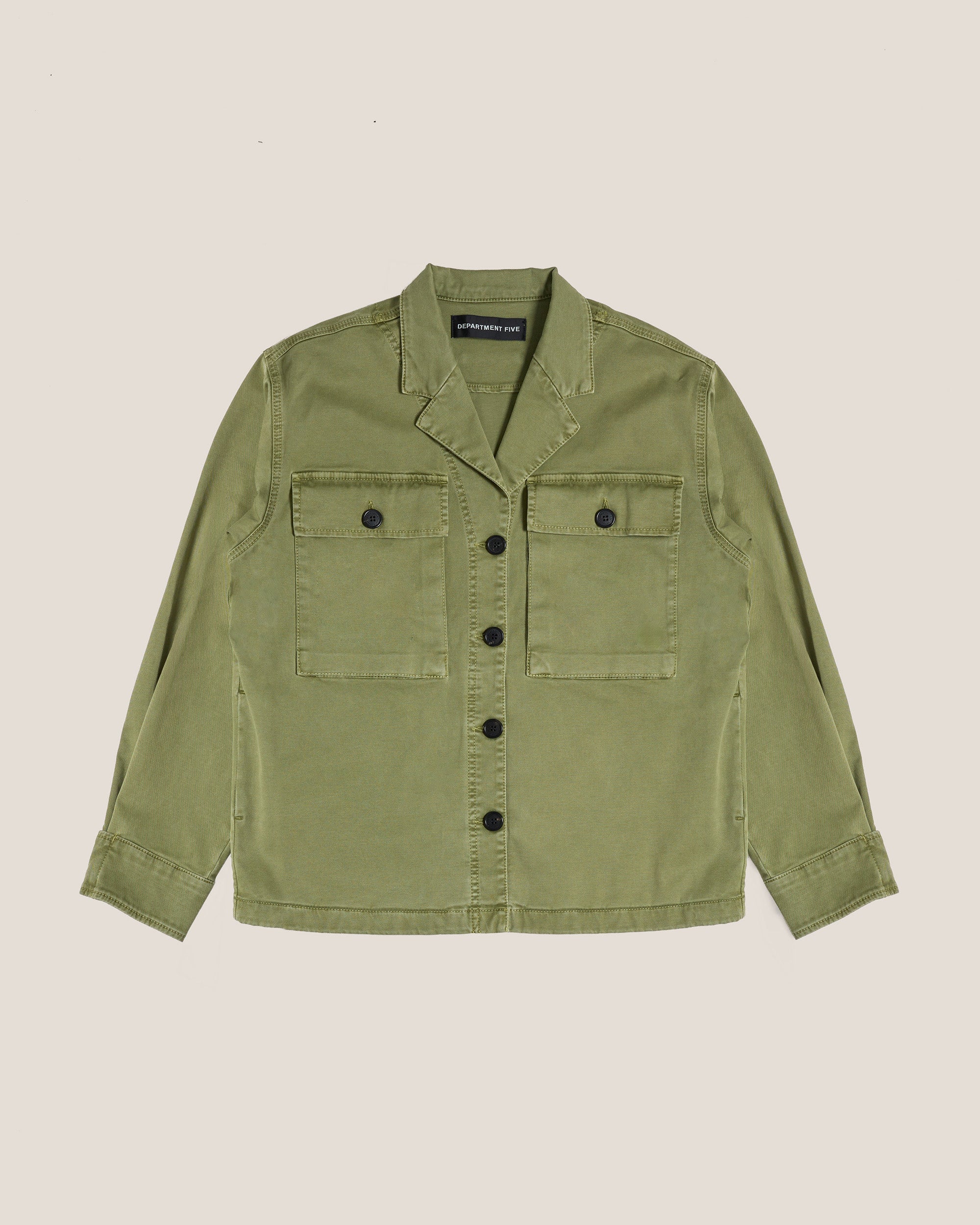 Chaka gabardine overshirt