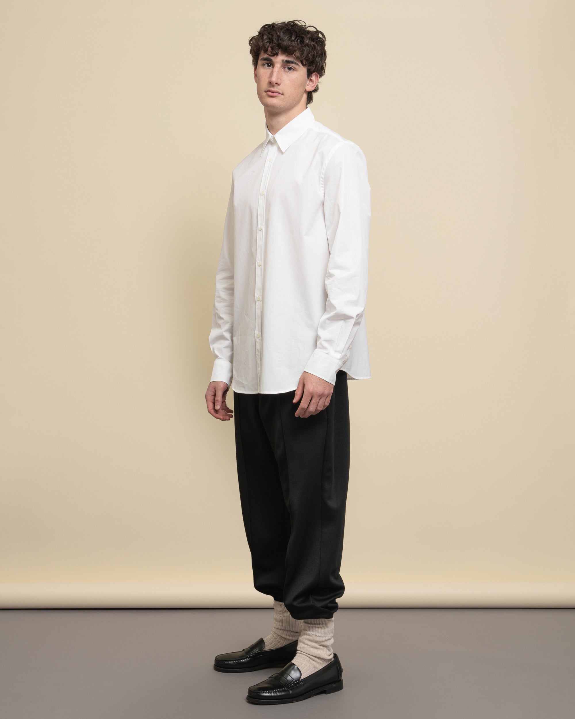 Chat camicia in popeline