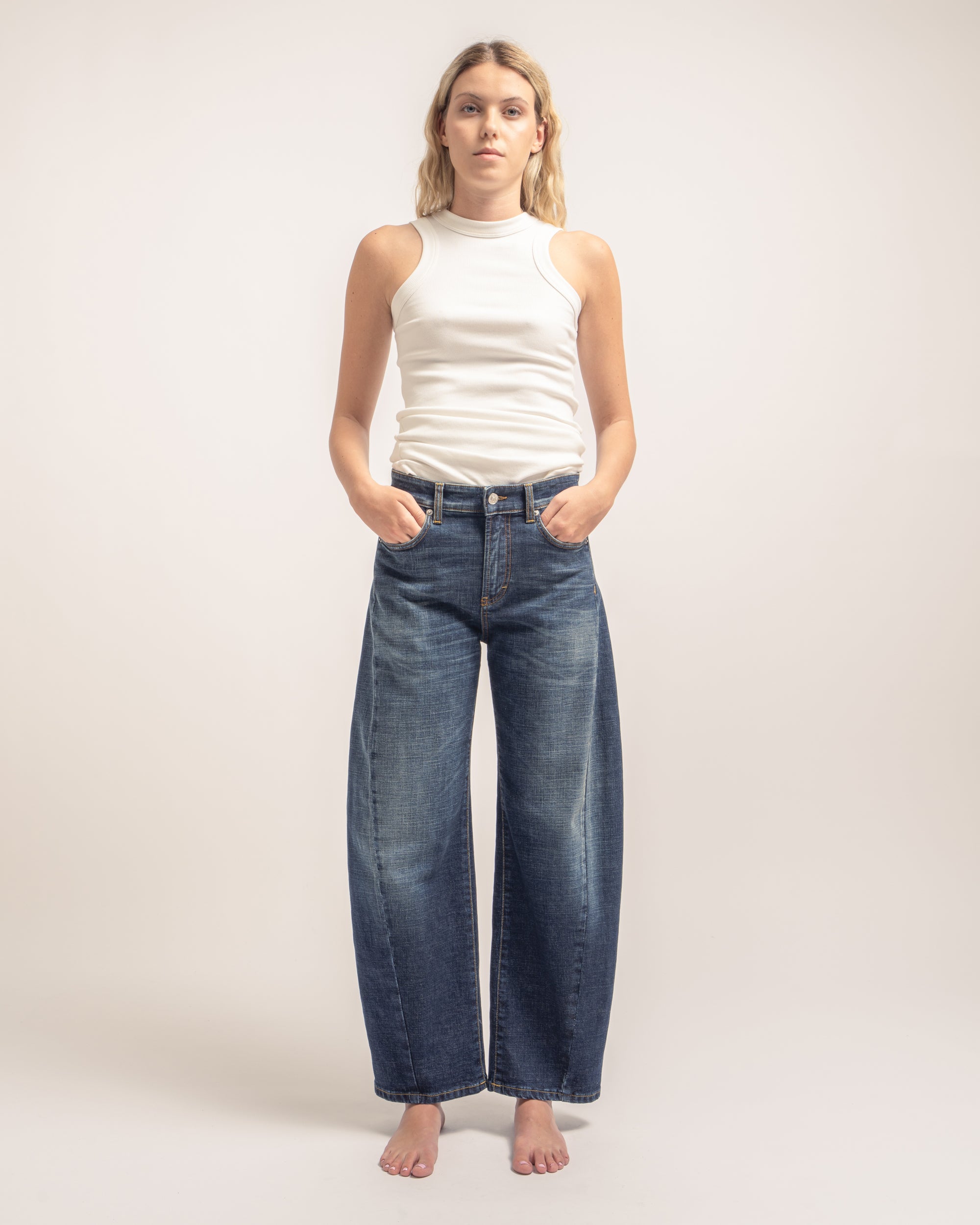 Cincity jeans curved in denim comfort