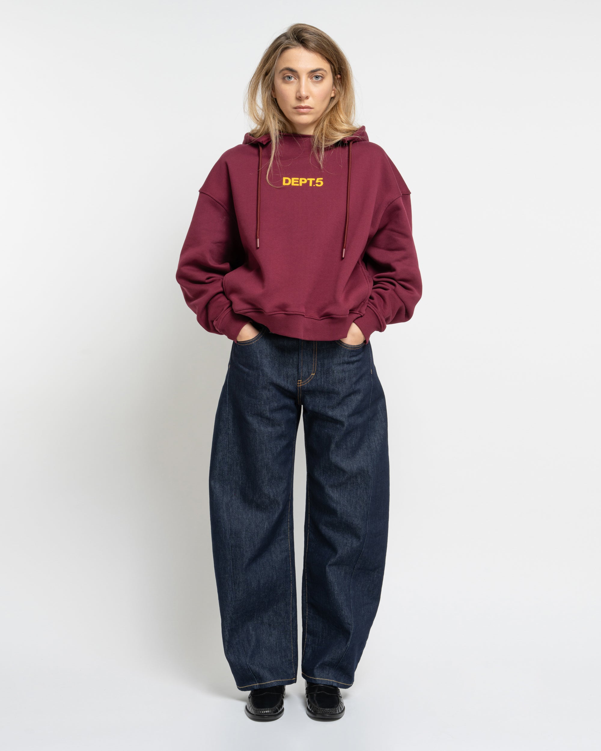 Cincity curved denim jeans