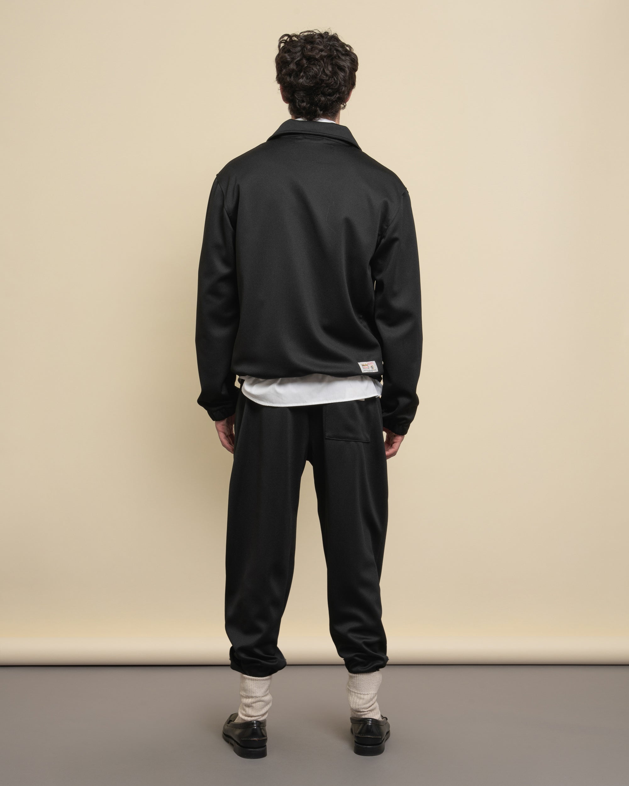 Confusion zip-up jacket in acetate jersey