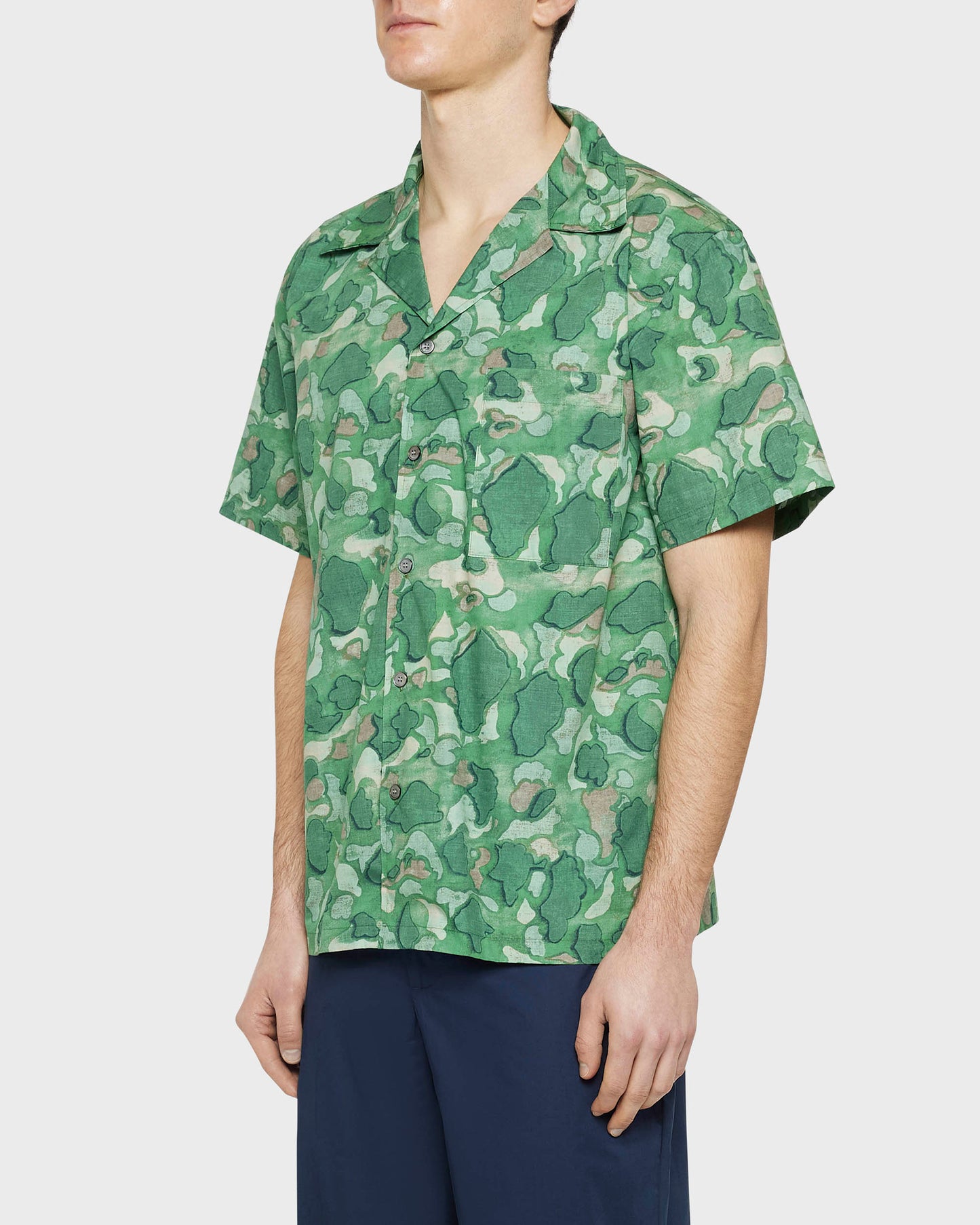 Digital camicia bowling camouflage