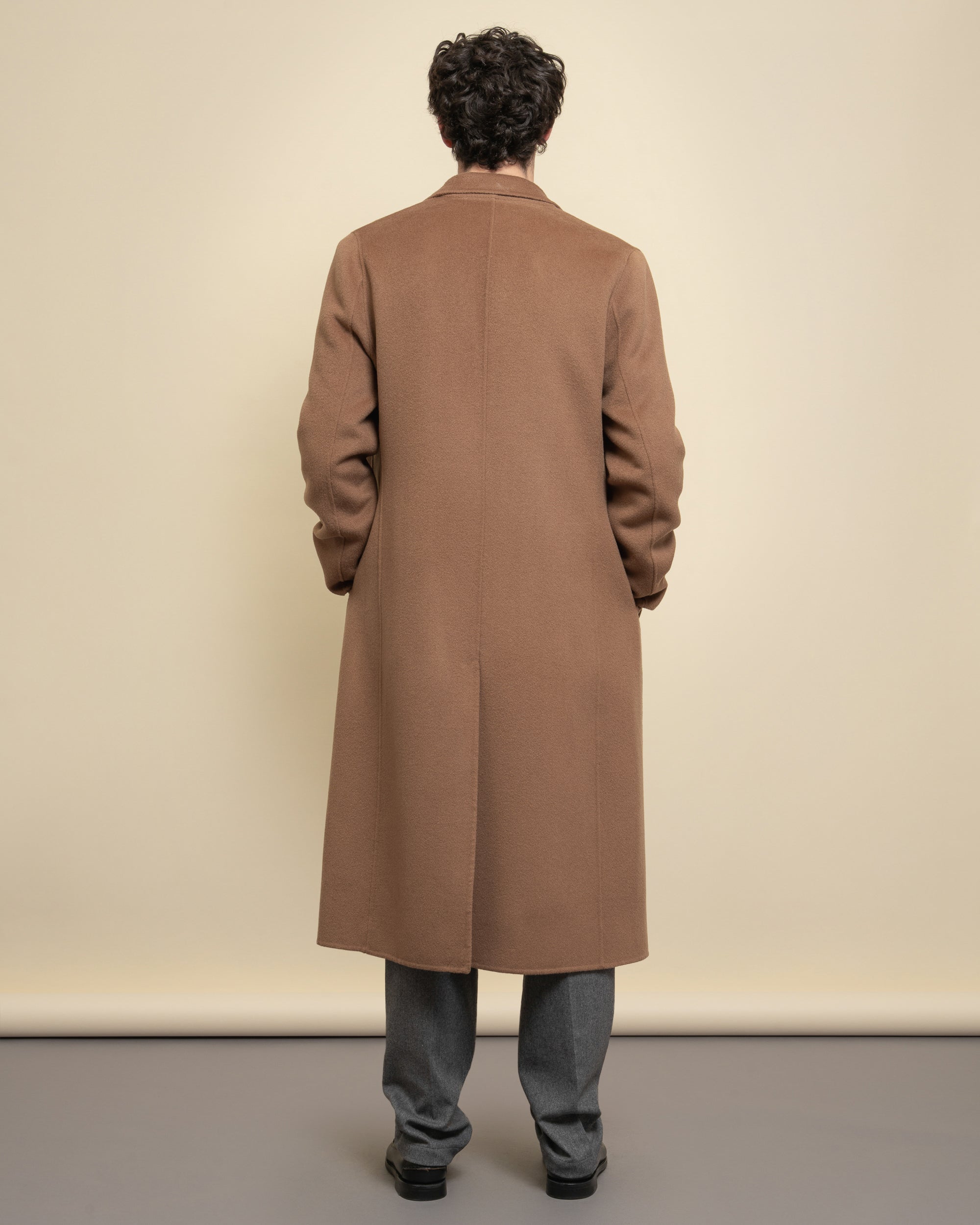 Edinburgh double-breasted cloth coat
