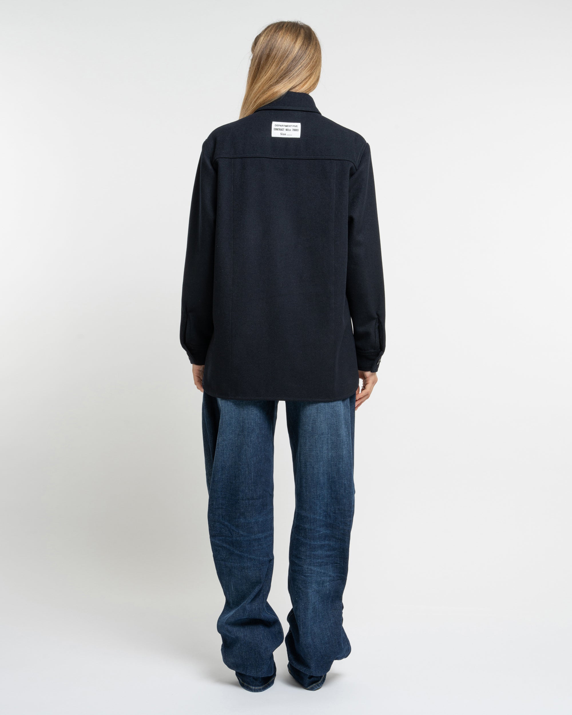 Lanark giacca camicia in panno