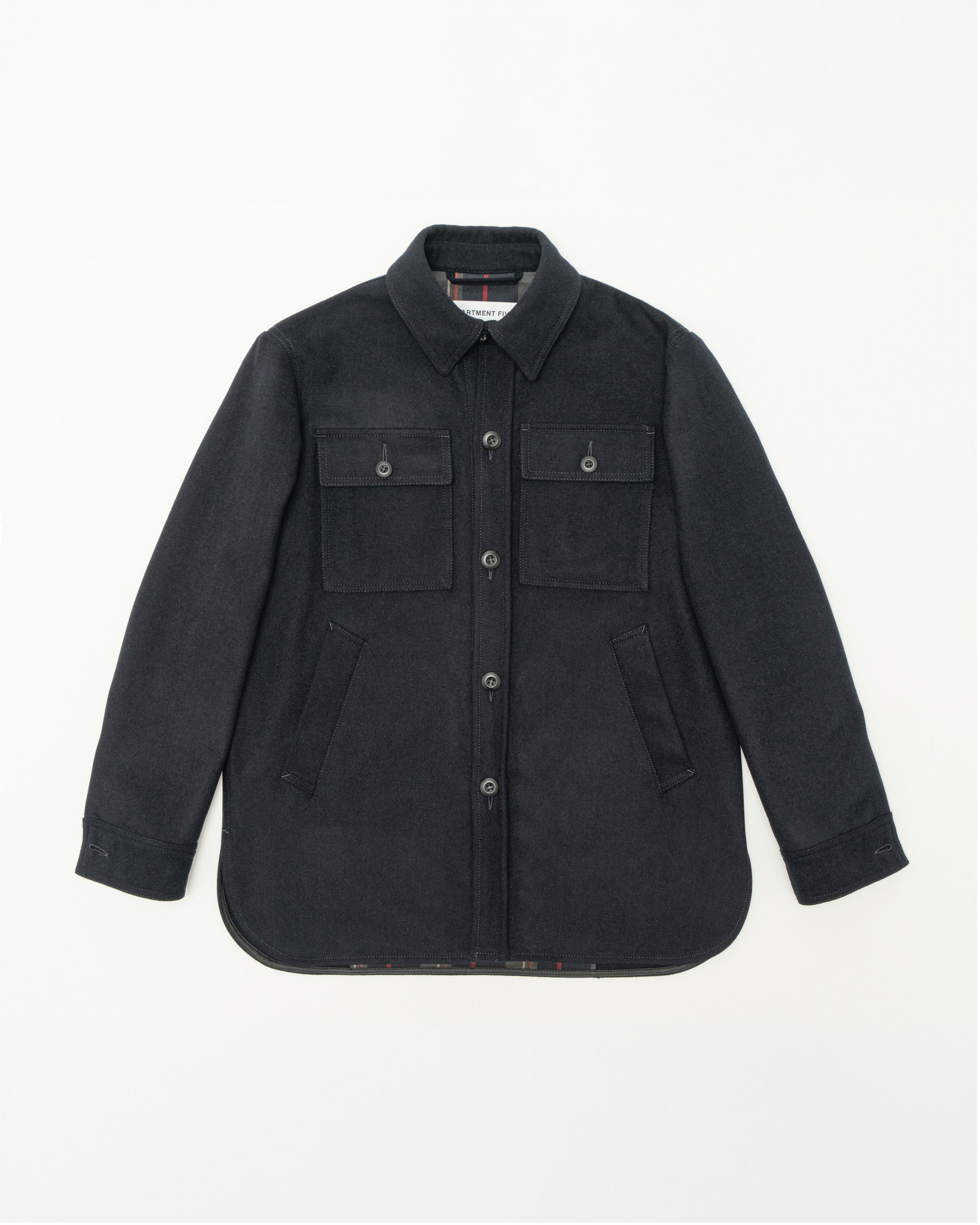 Lanark giacca camicia in panno