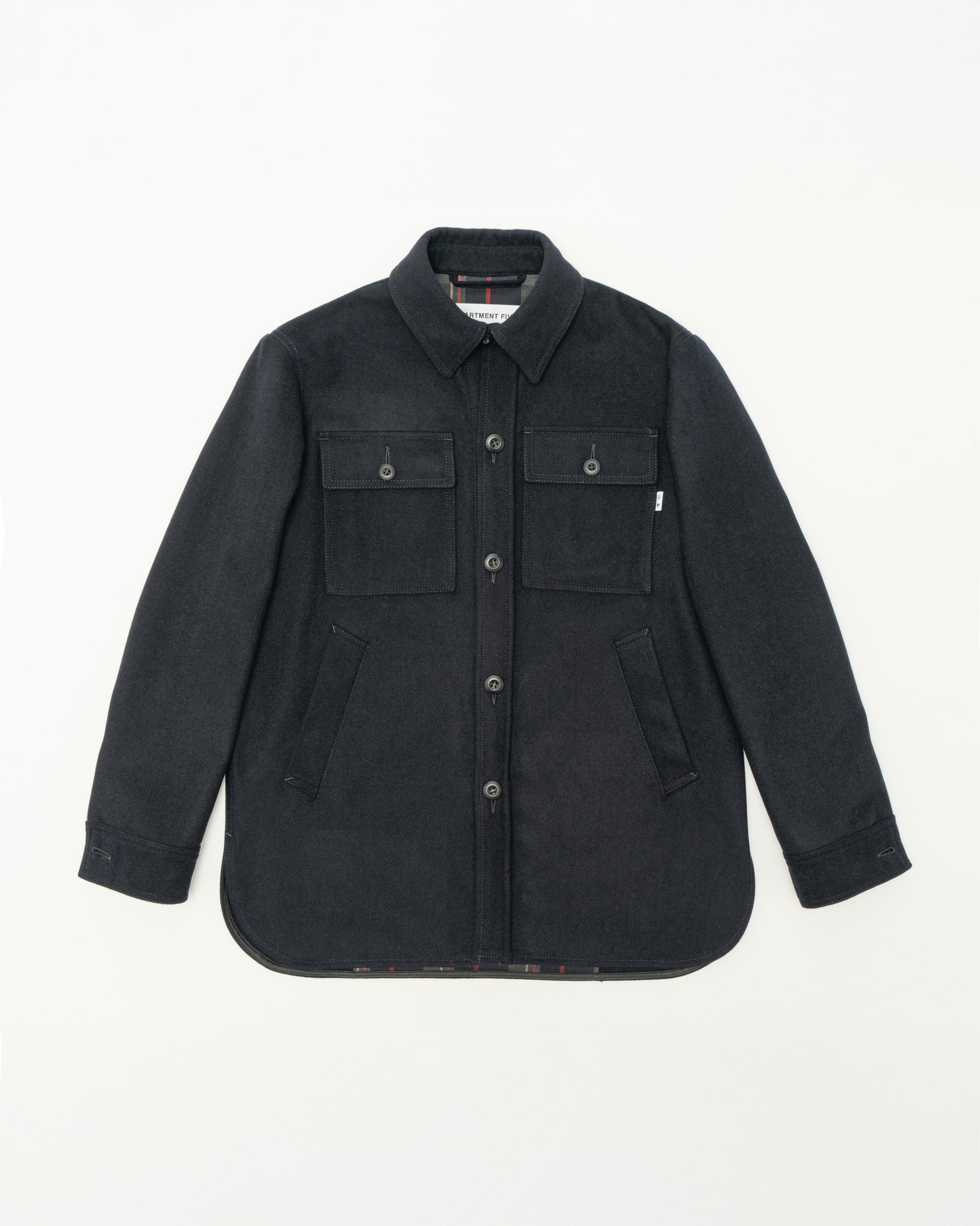 Lanark cloth shirt jacket