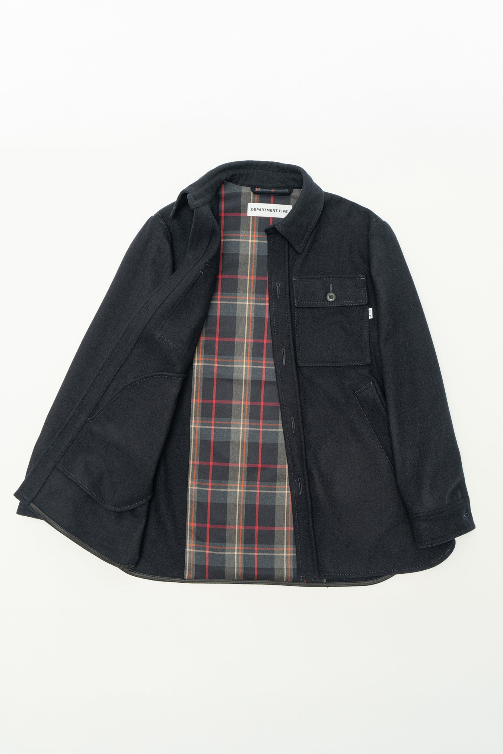 Lanark cloth shirt jacket
