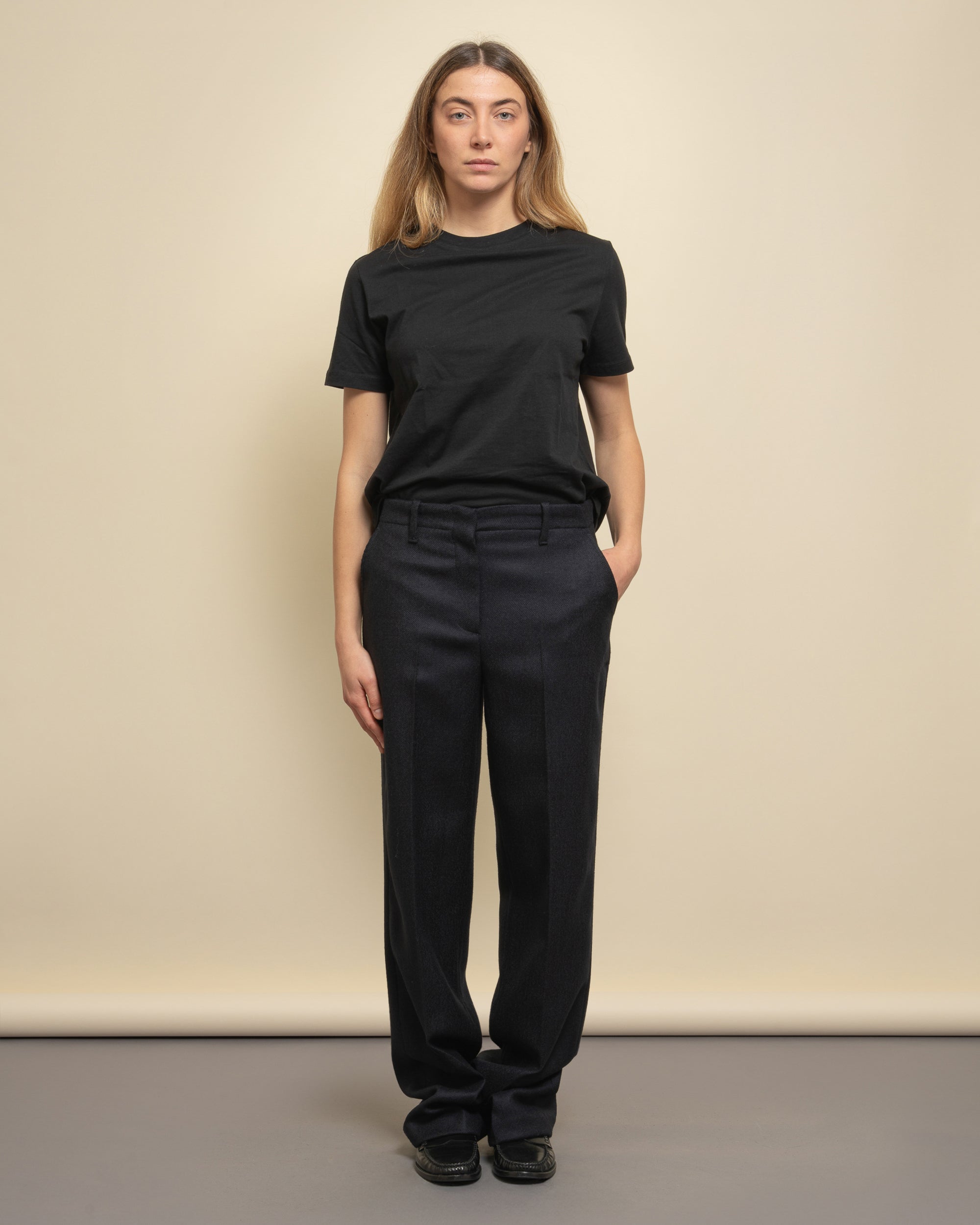 Melville straight leg trousers in cloth