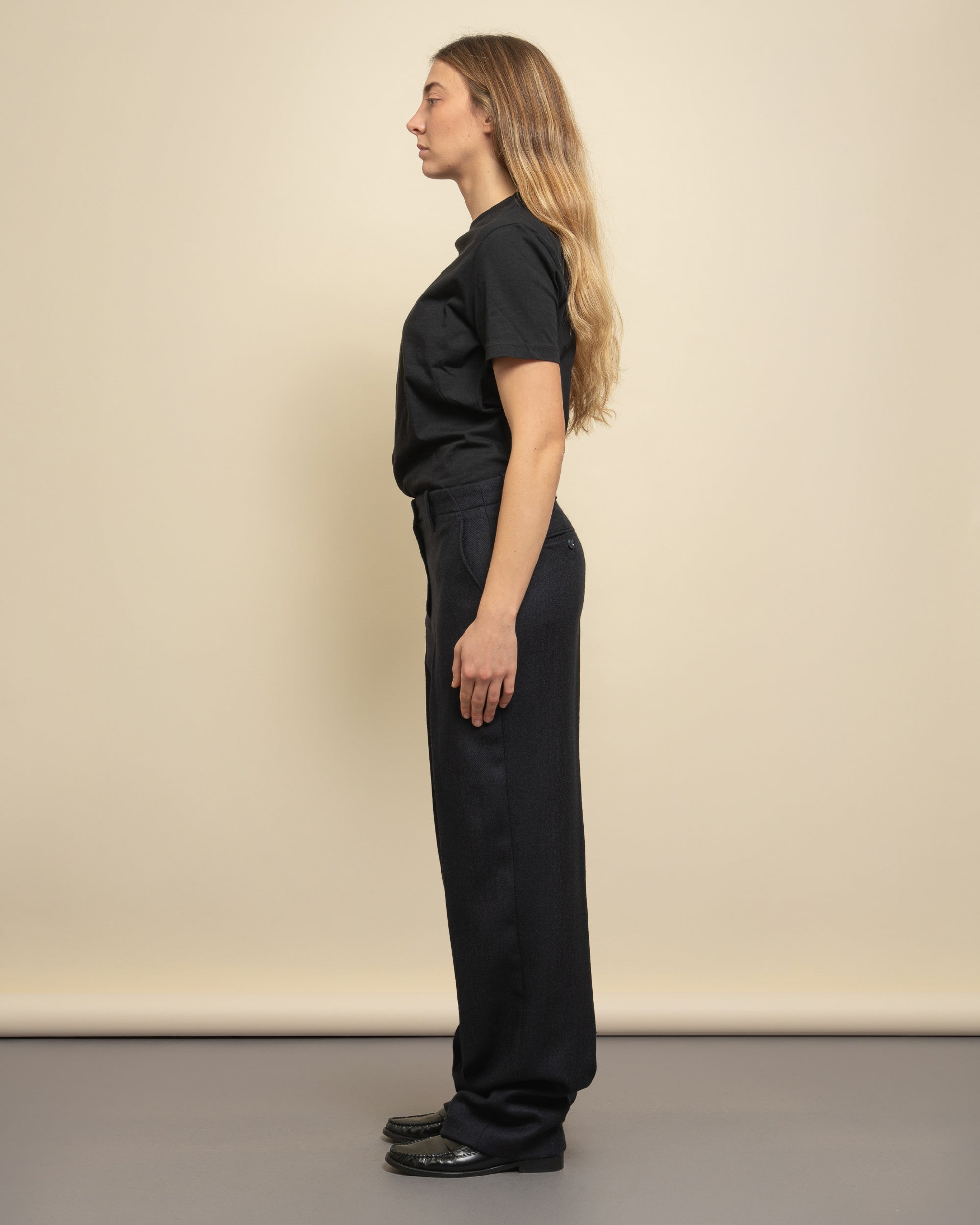 Melville straight leg trousers in cloth