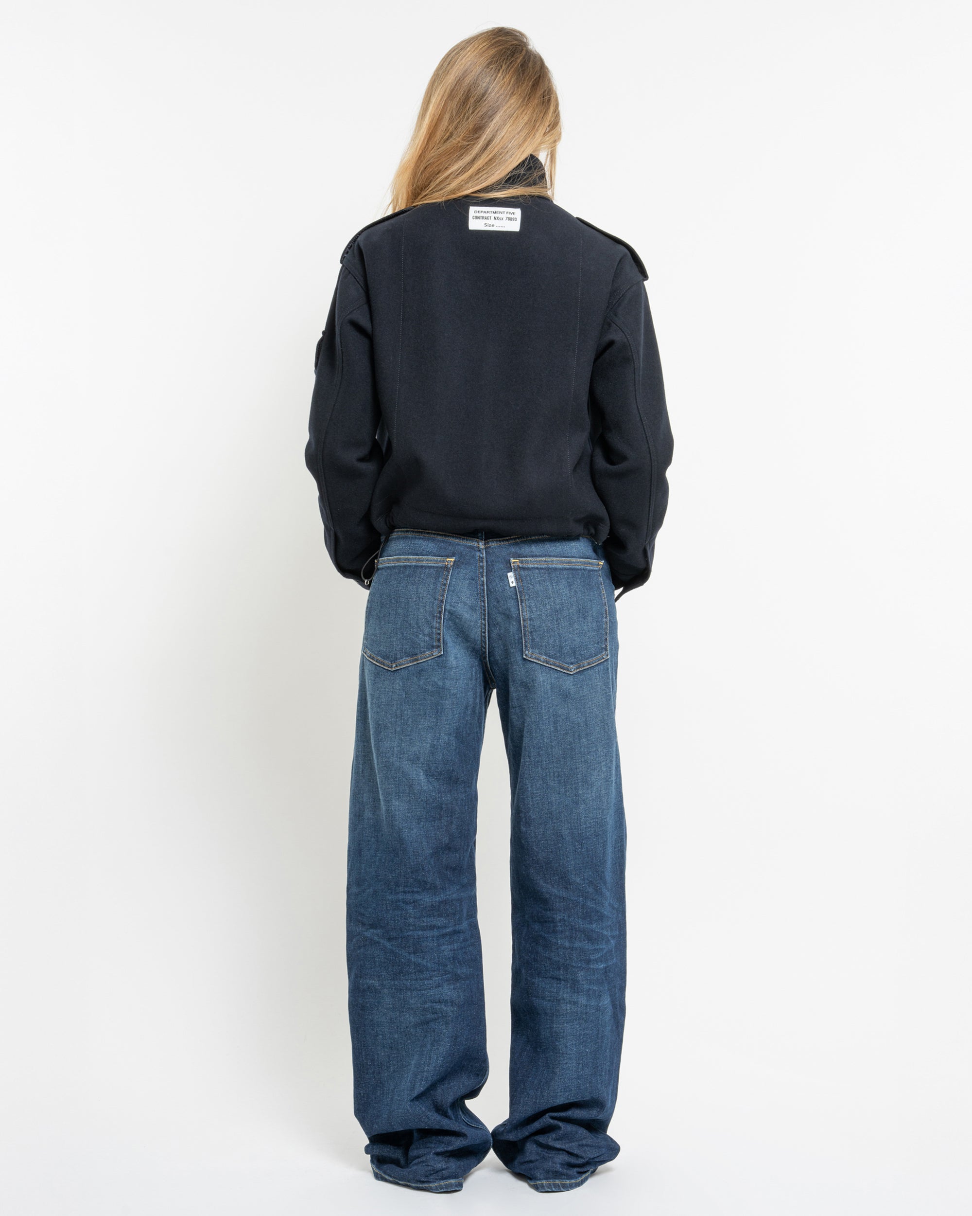 Mercure crop field jacket in cloth