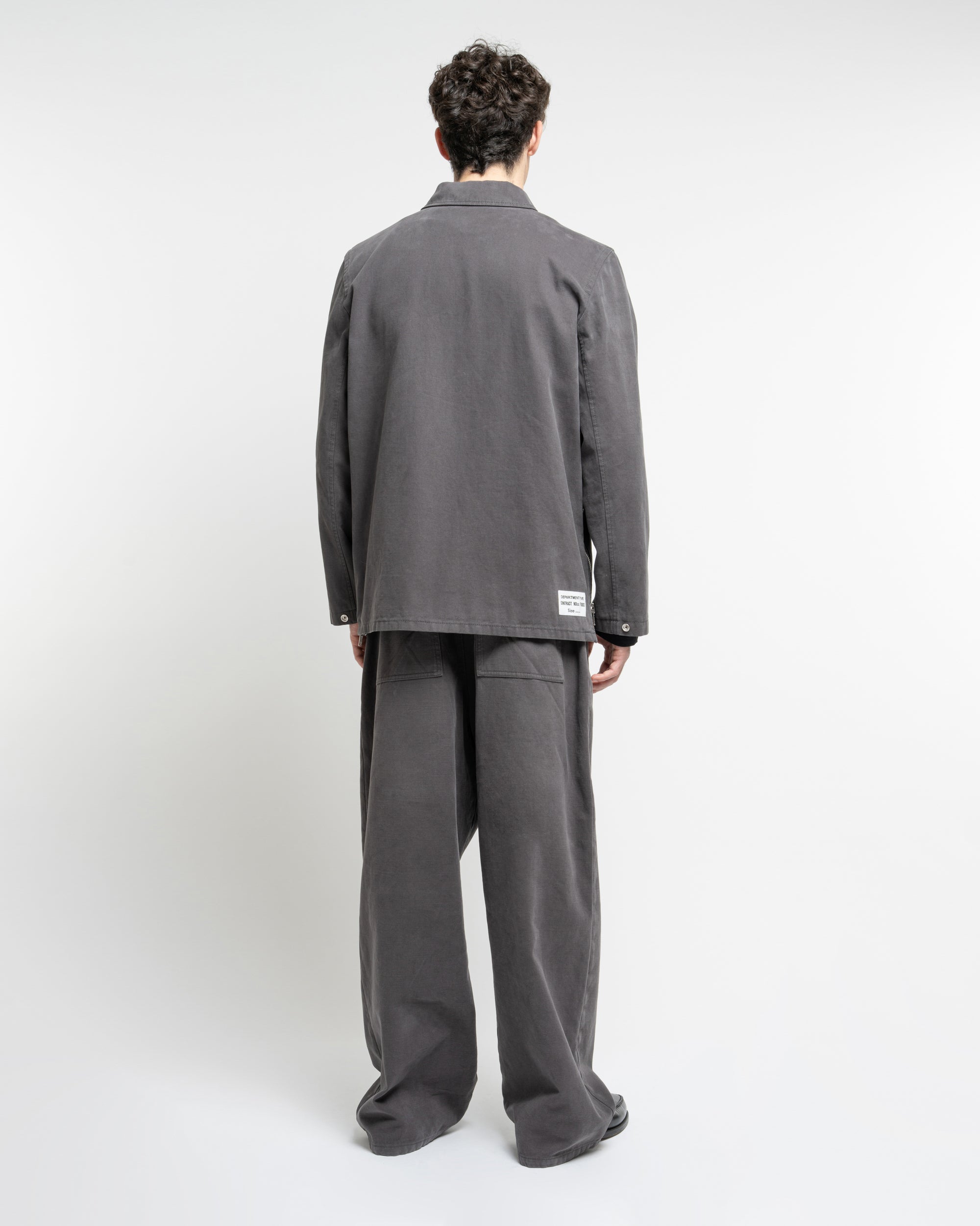 Motel giacca camicia in gabardina