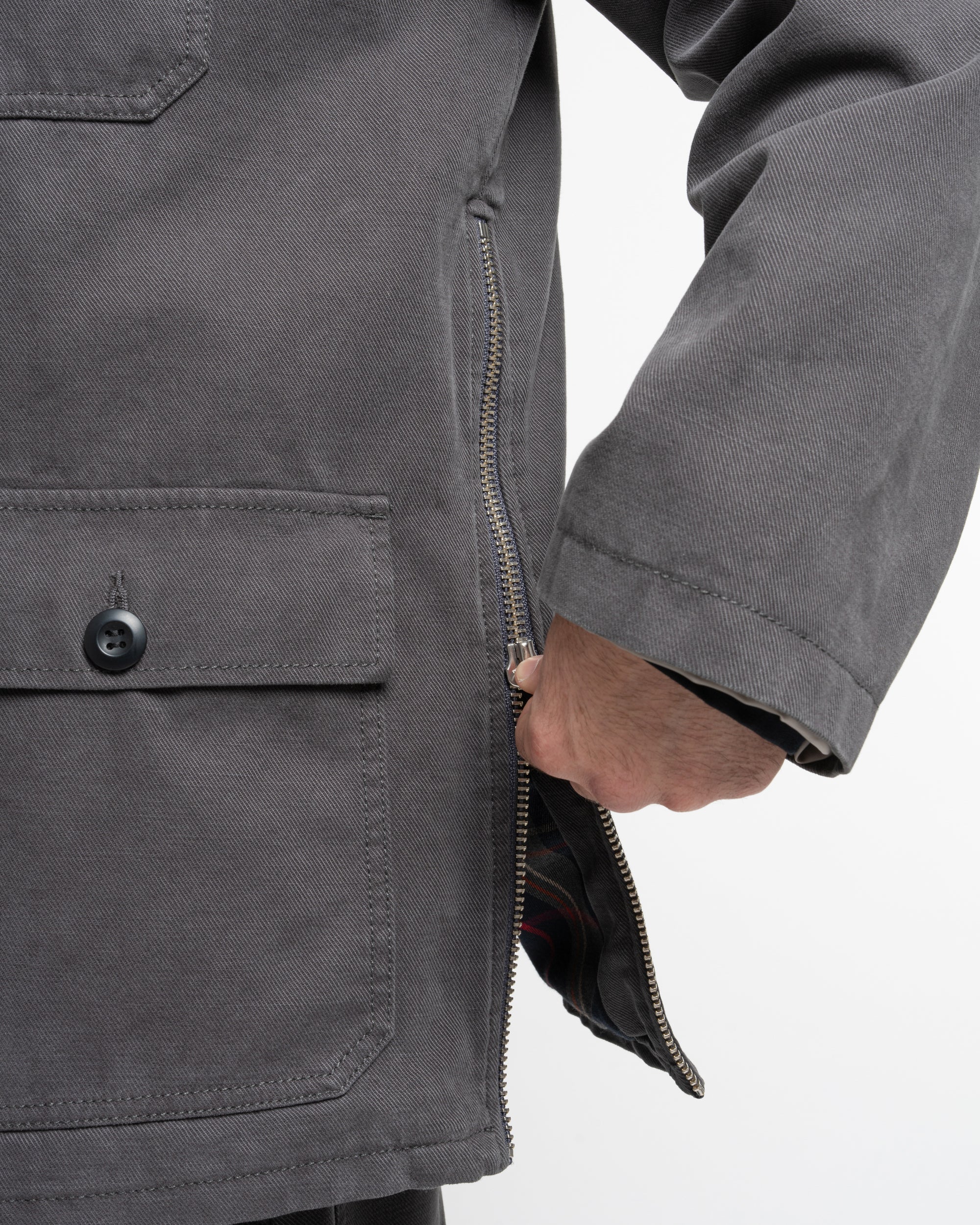 Motel gabardine overshirt