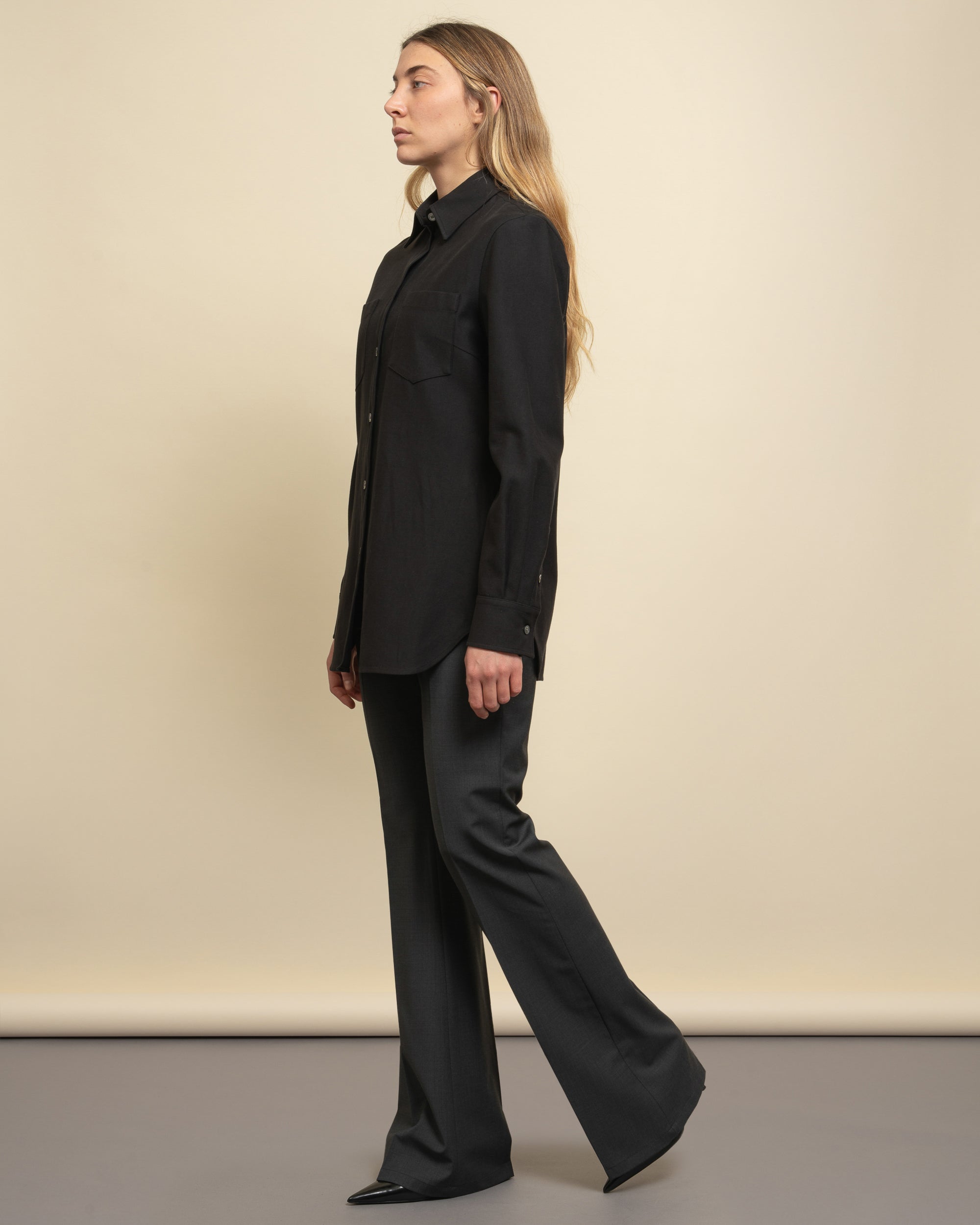 Mulberry regular shirt with pockets