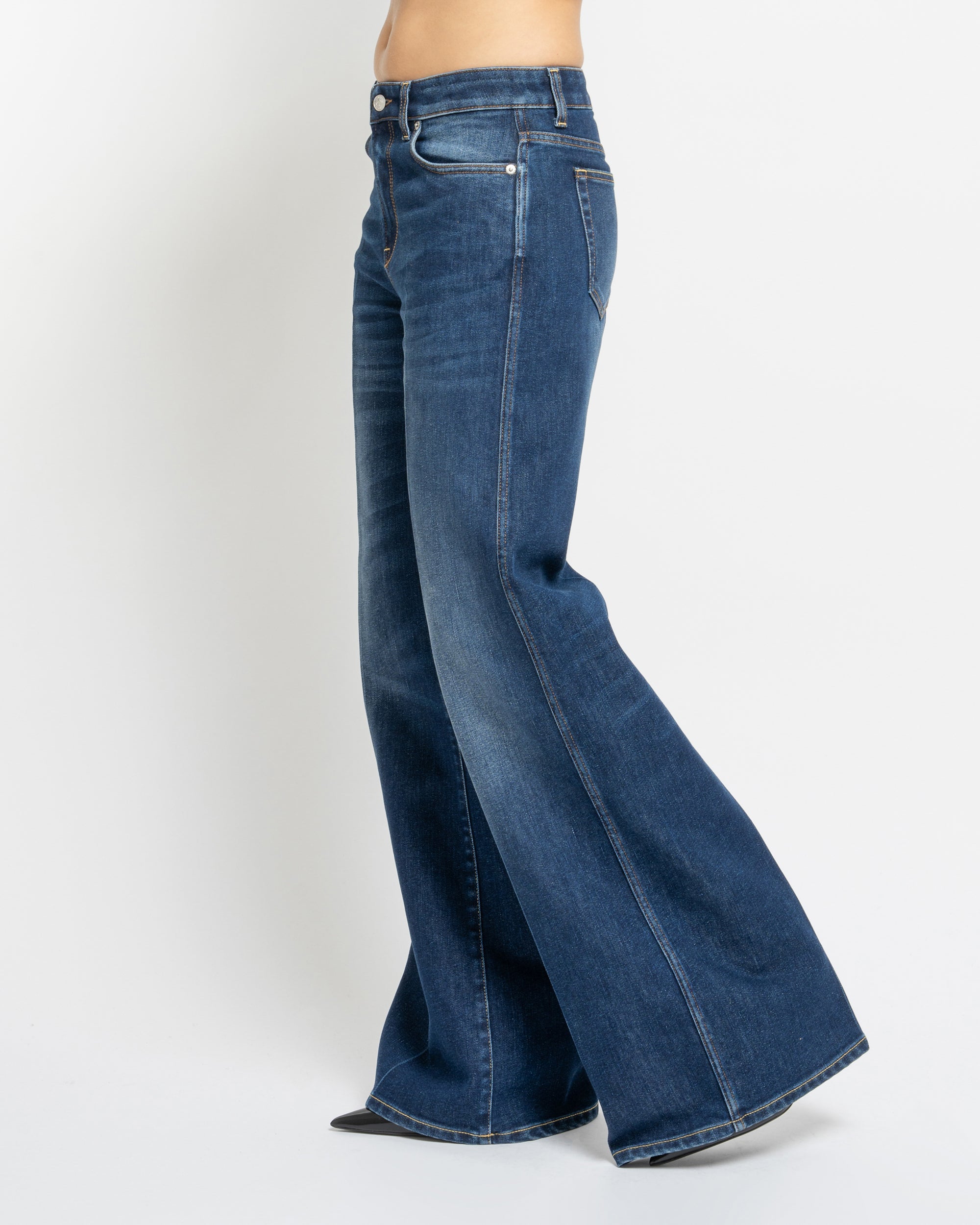 Pretender wide leg jeans in denim