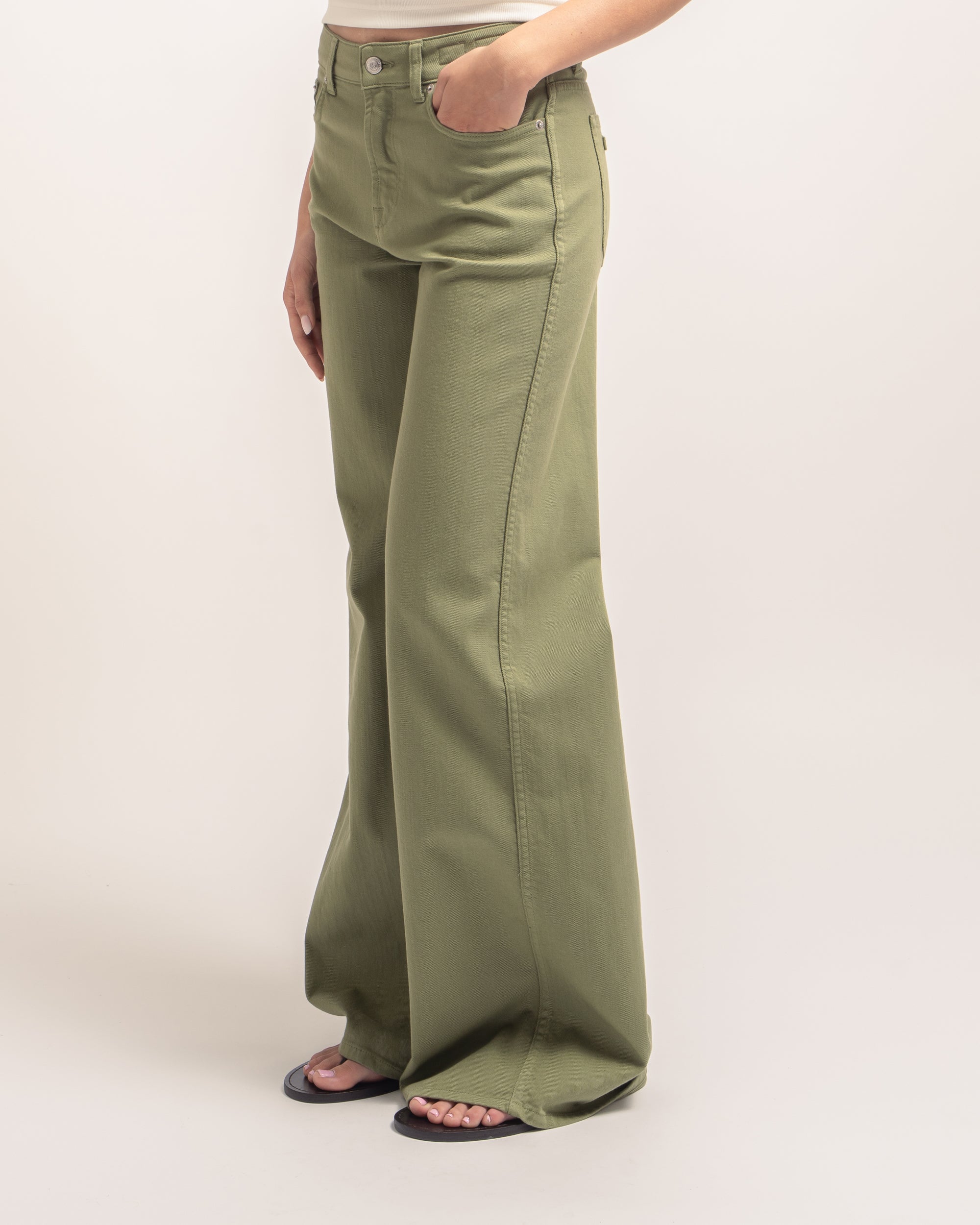 Pretender jeans wide leg in bull