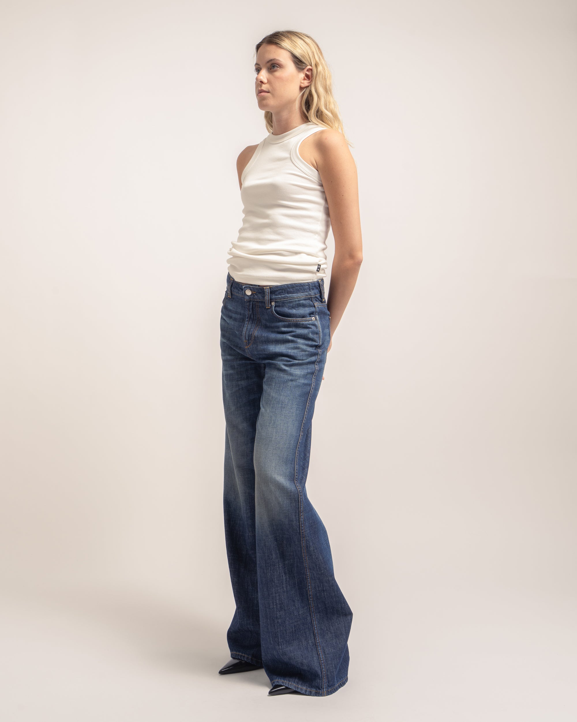 Pretender jeans wide leg in denim