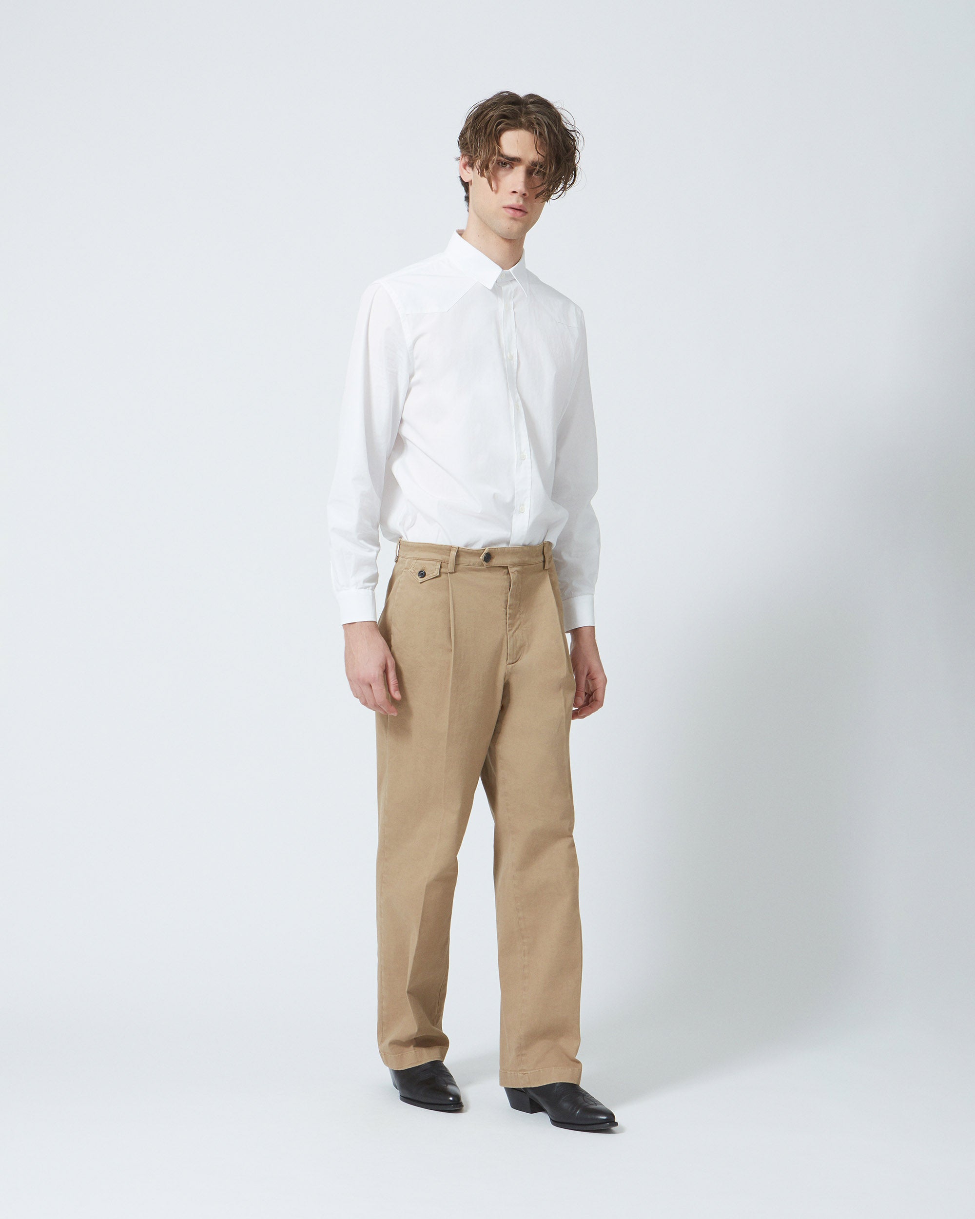 Rushen chinos wide leg