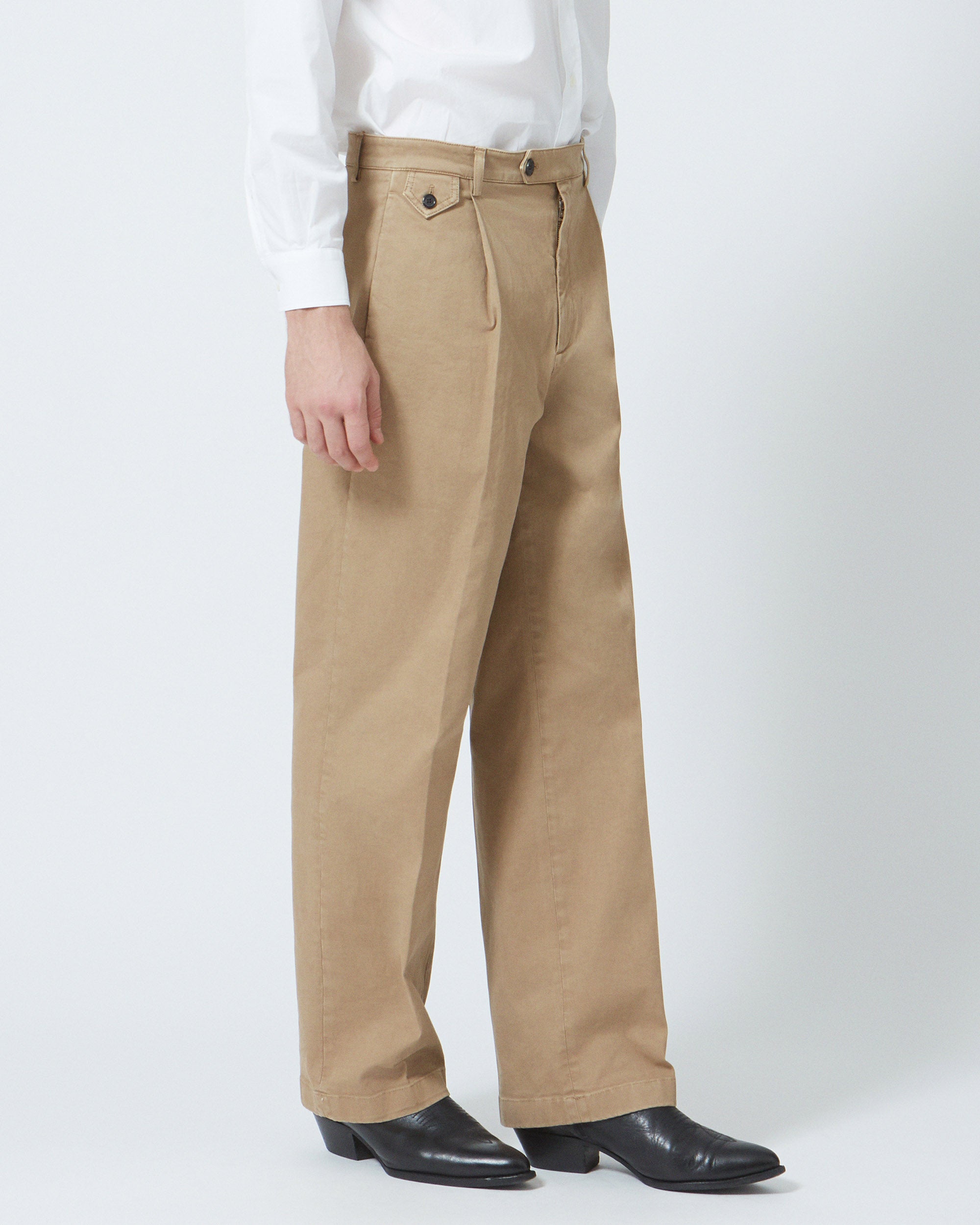 Rushen chinos wide leg