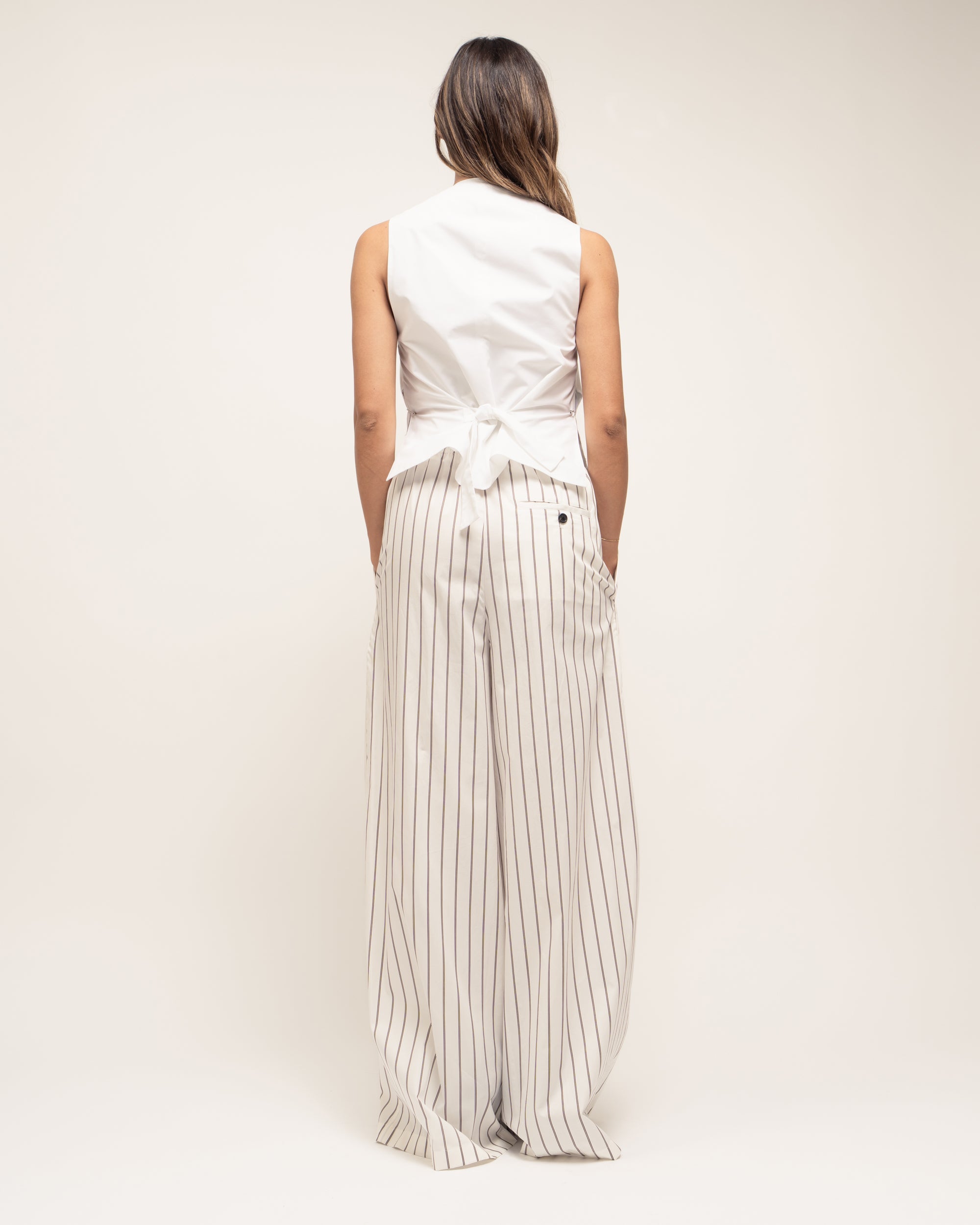Sharon gabardine waistcoat