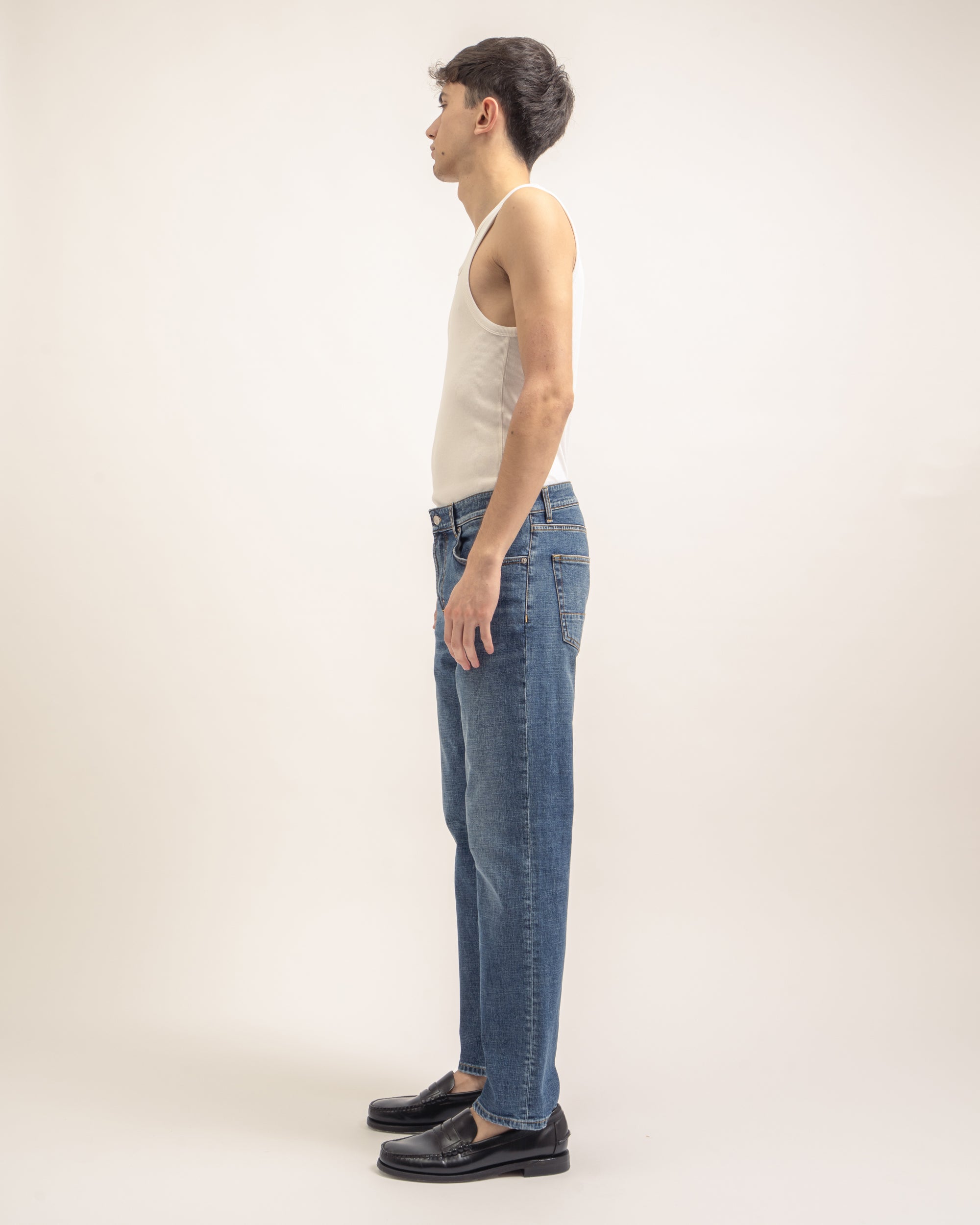 Talk jeans regular crop in denim comfort