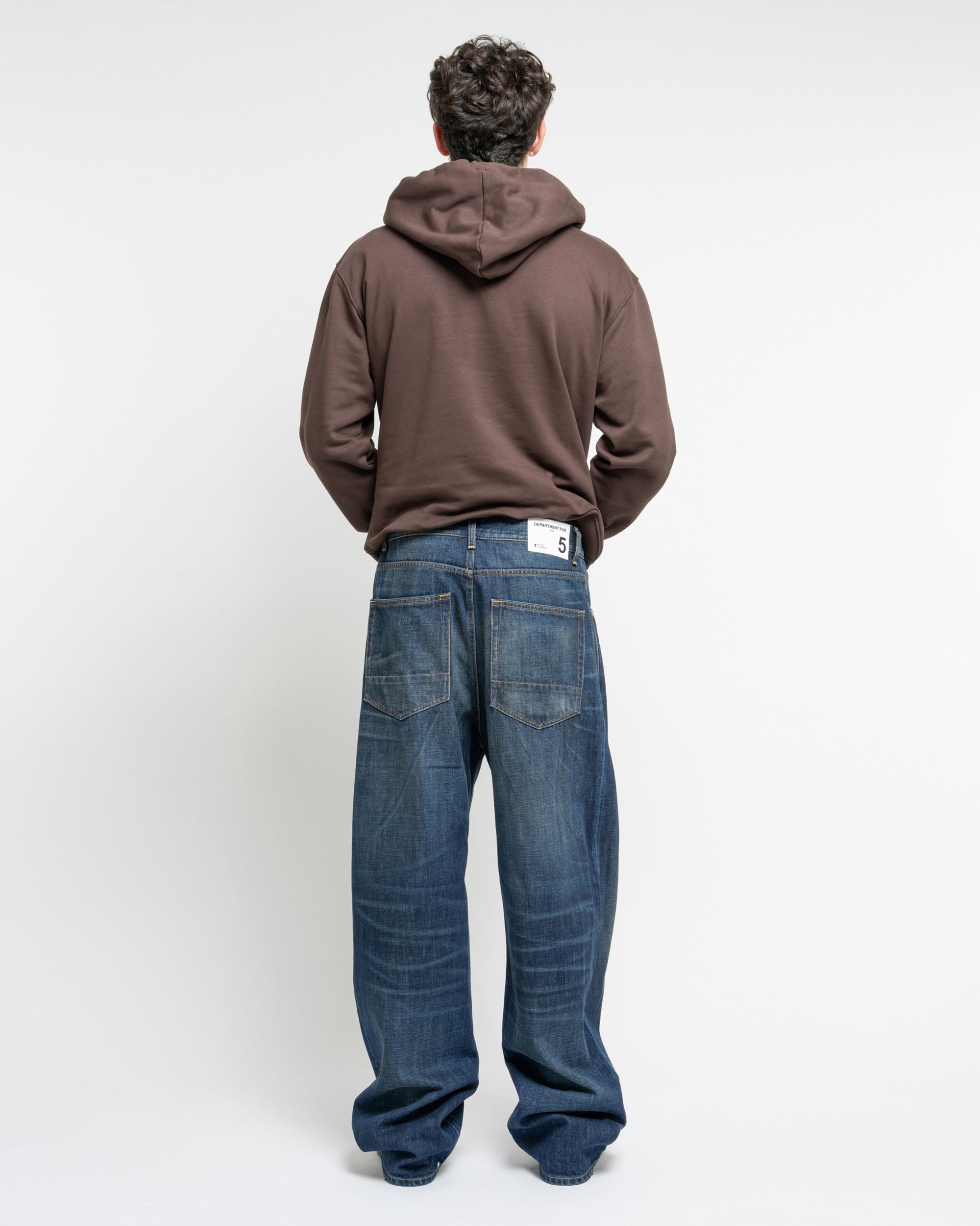 Vontier jeans relaxed fit in denim fermo