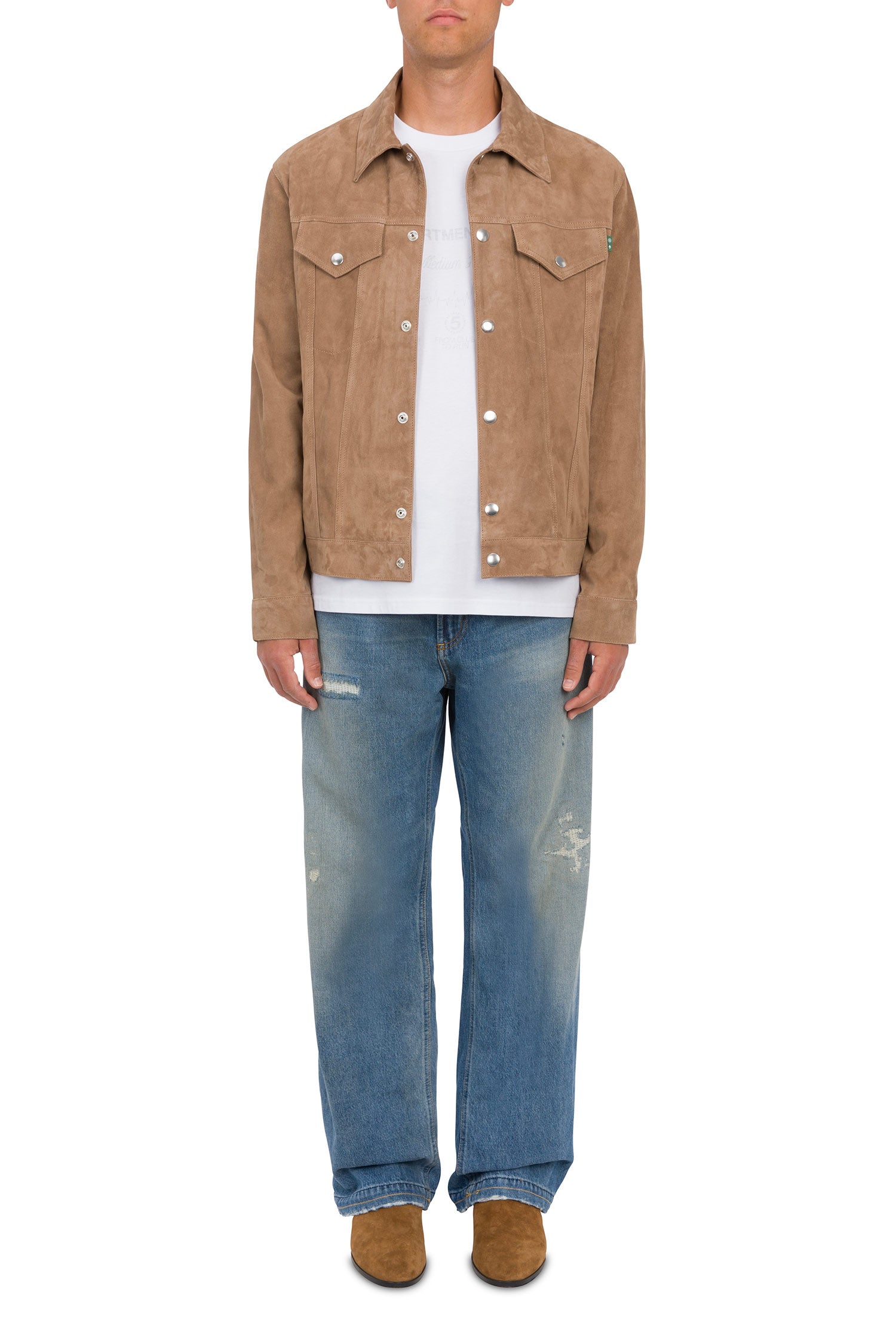 Vontier relaxed jeans in loose denim with vintage effect