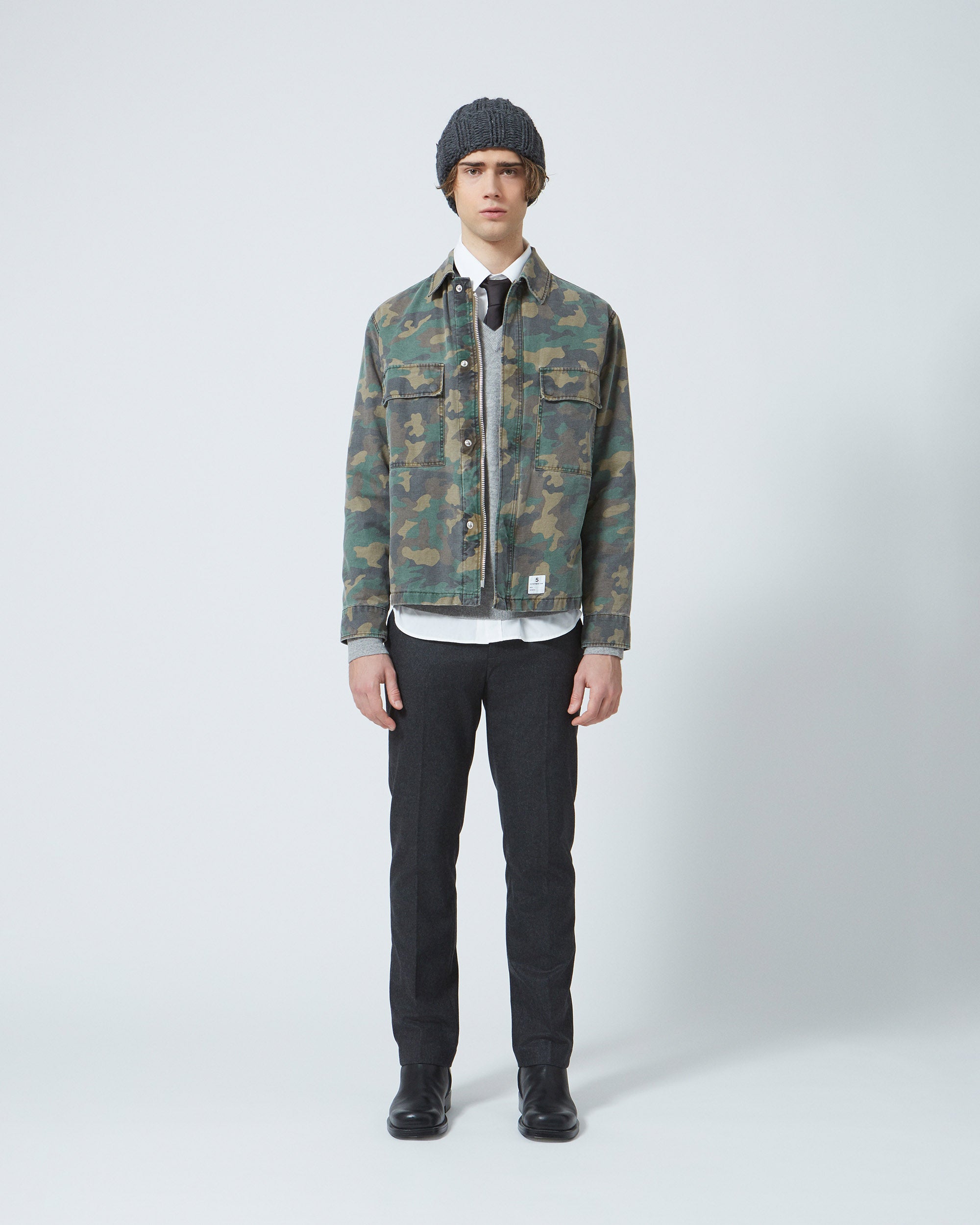 Walden-W overshirt crop