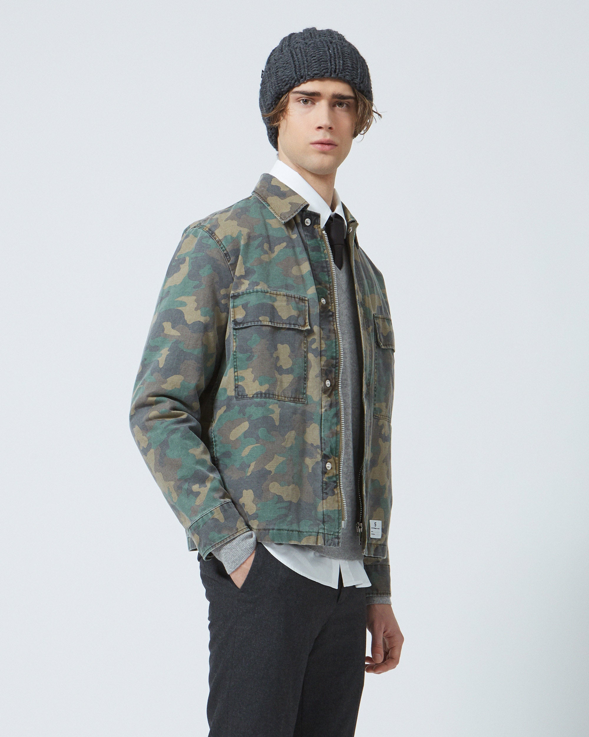 Walden-W overshirt crop