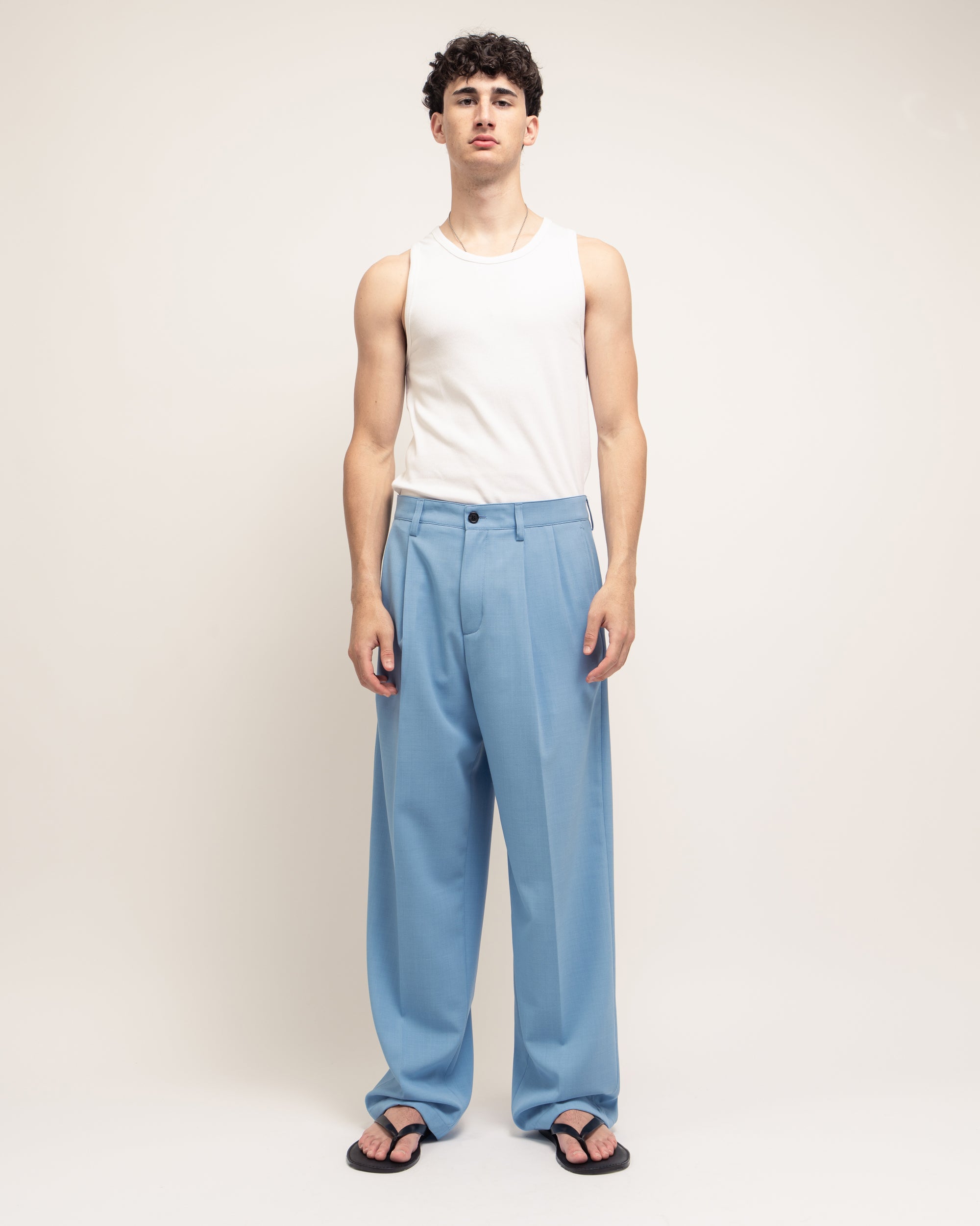 Whisky pantaloni loose in fresco viscosa