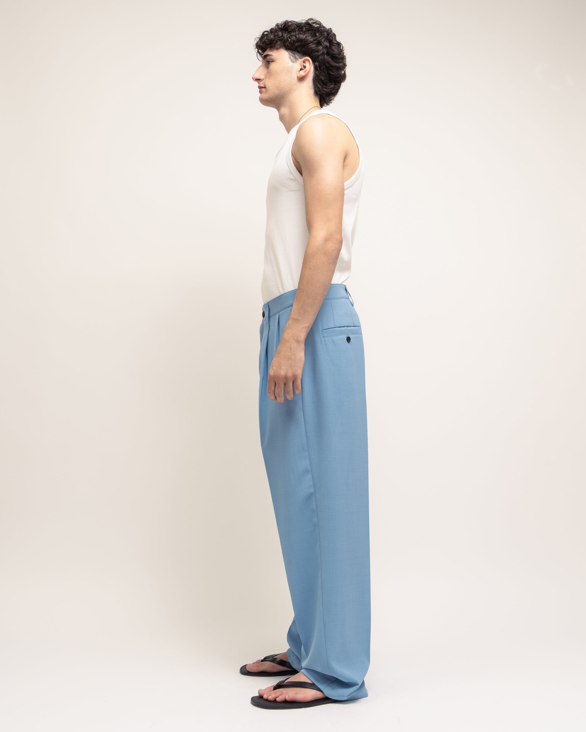 Whisky pantaloni loose in fresco viscosa