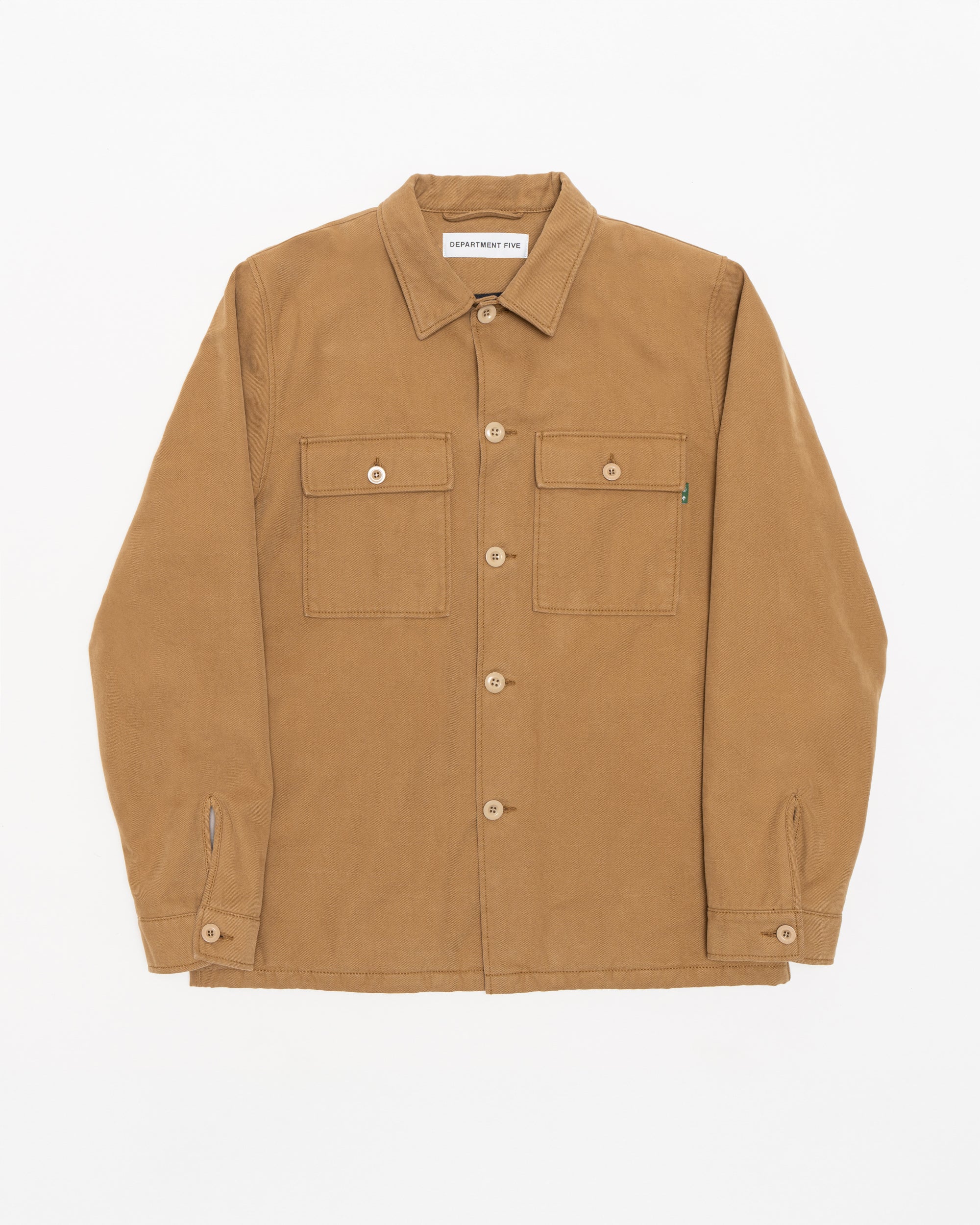 Wilde gabardine shirt jacket