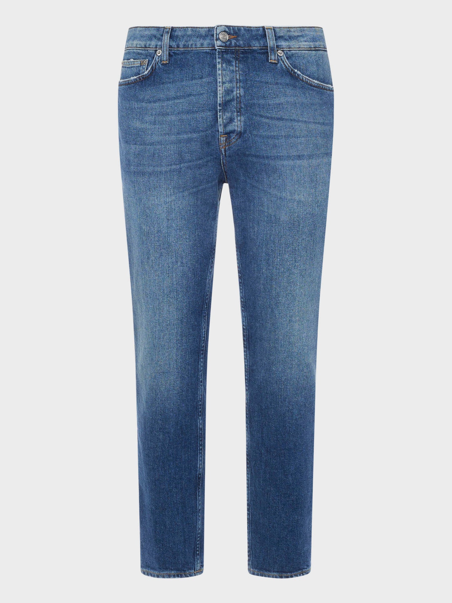 Drake super-slim fit cropped-leg jeans