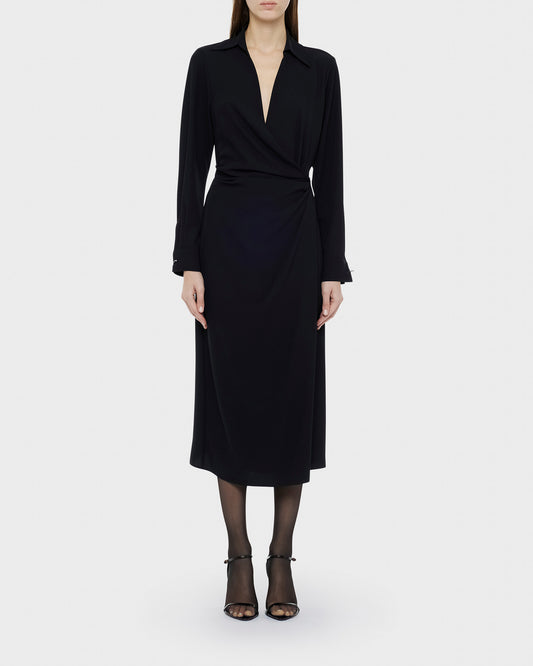 Bexley wrap maxi dress