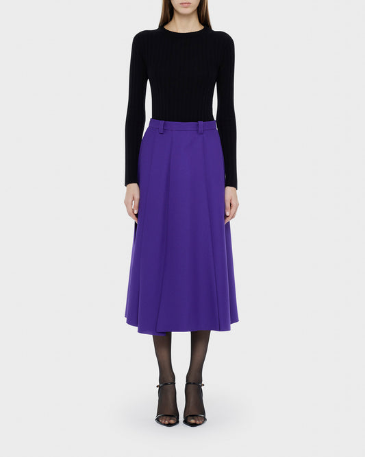 Henrique fully pleated midi skirt