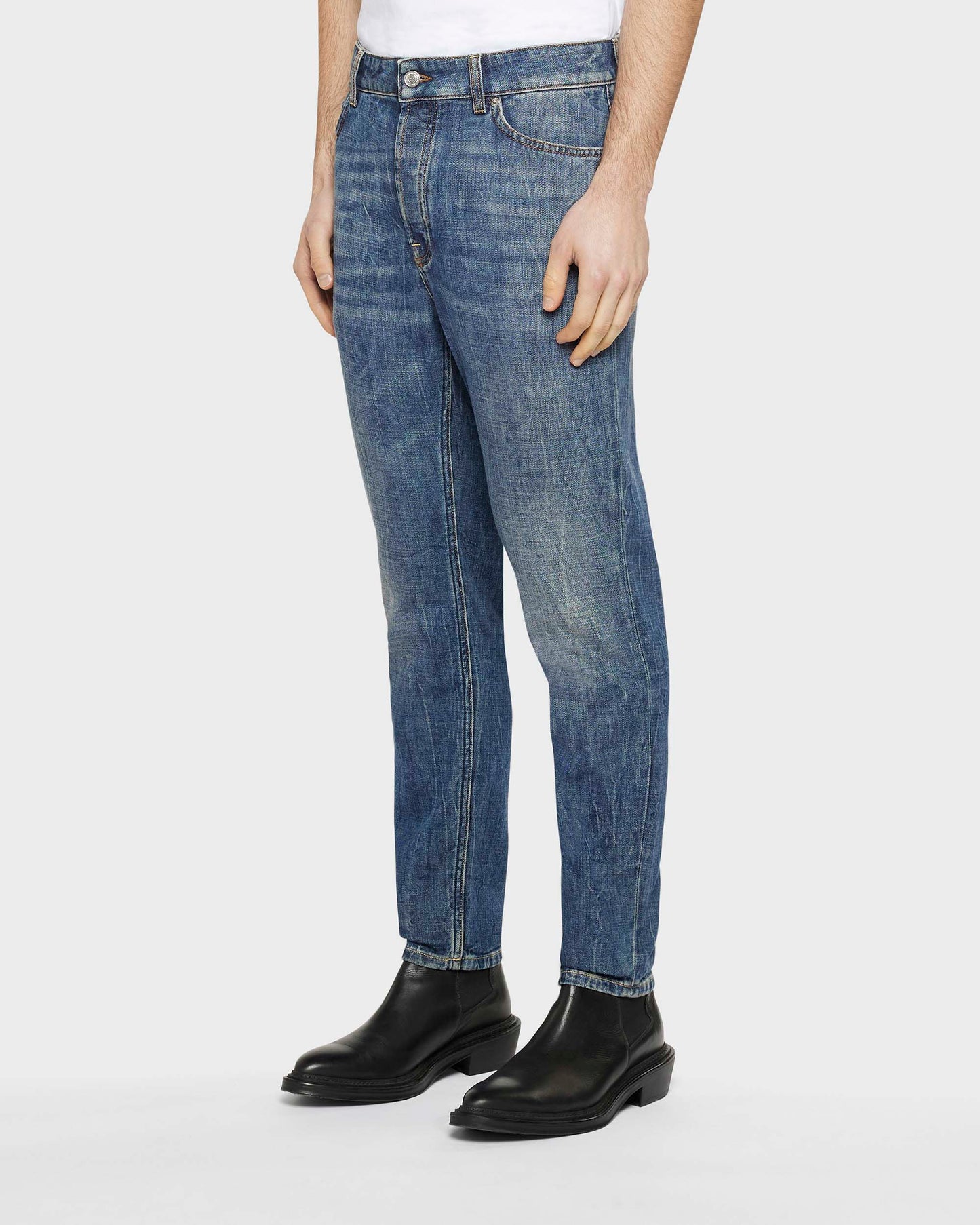 Drake jeans slim-fit crop