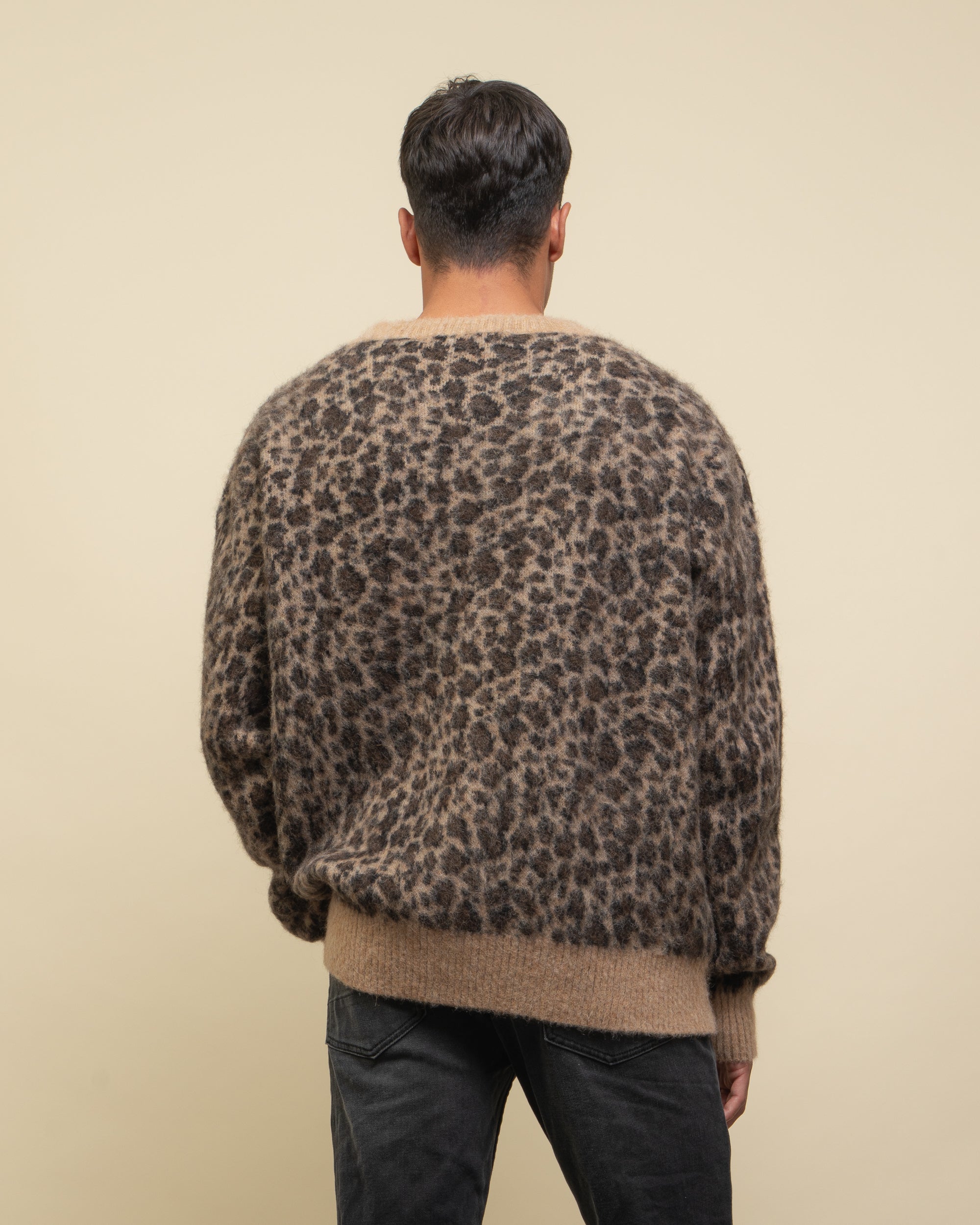 Fearol unisex spotted cardigan