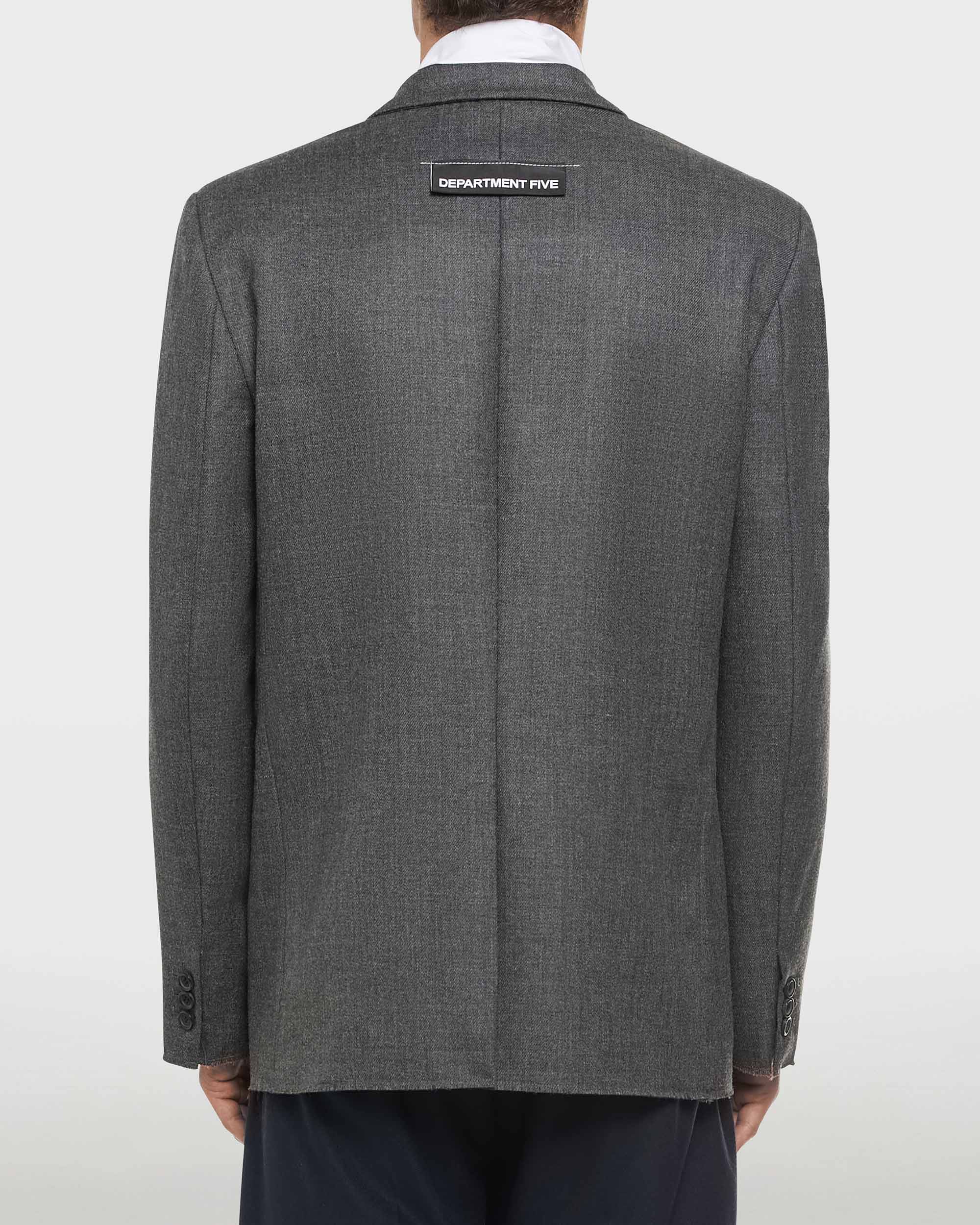 Agon single-breasted wool gabardine blazer