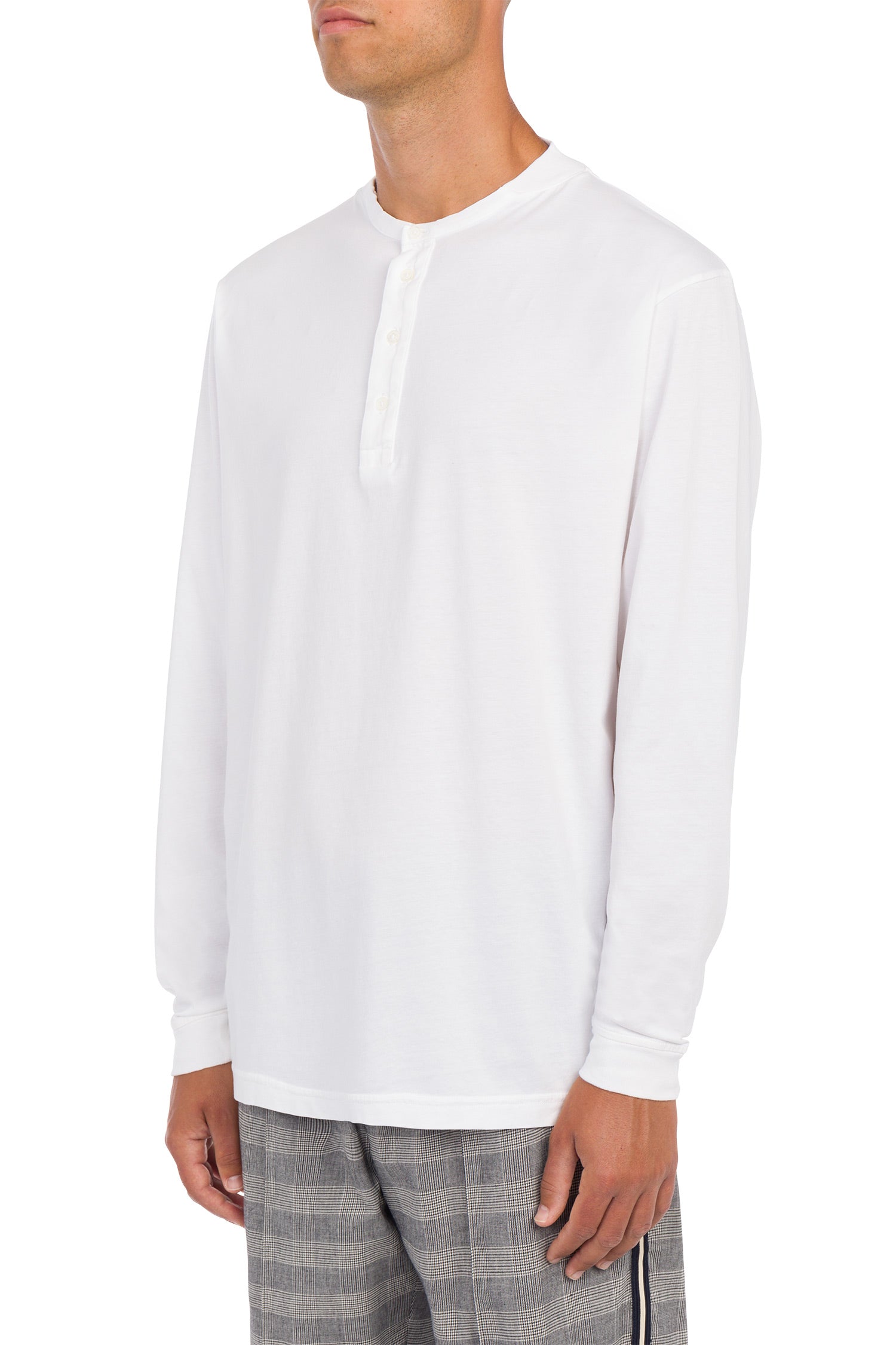 Aiff white Henley t-shirt