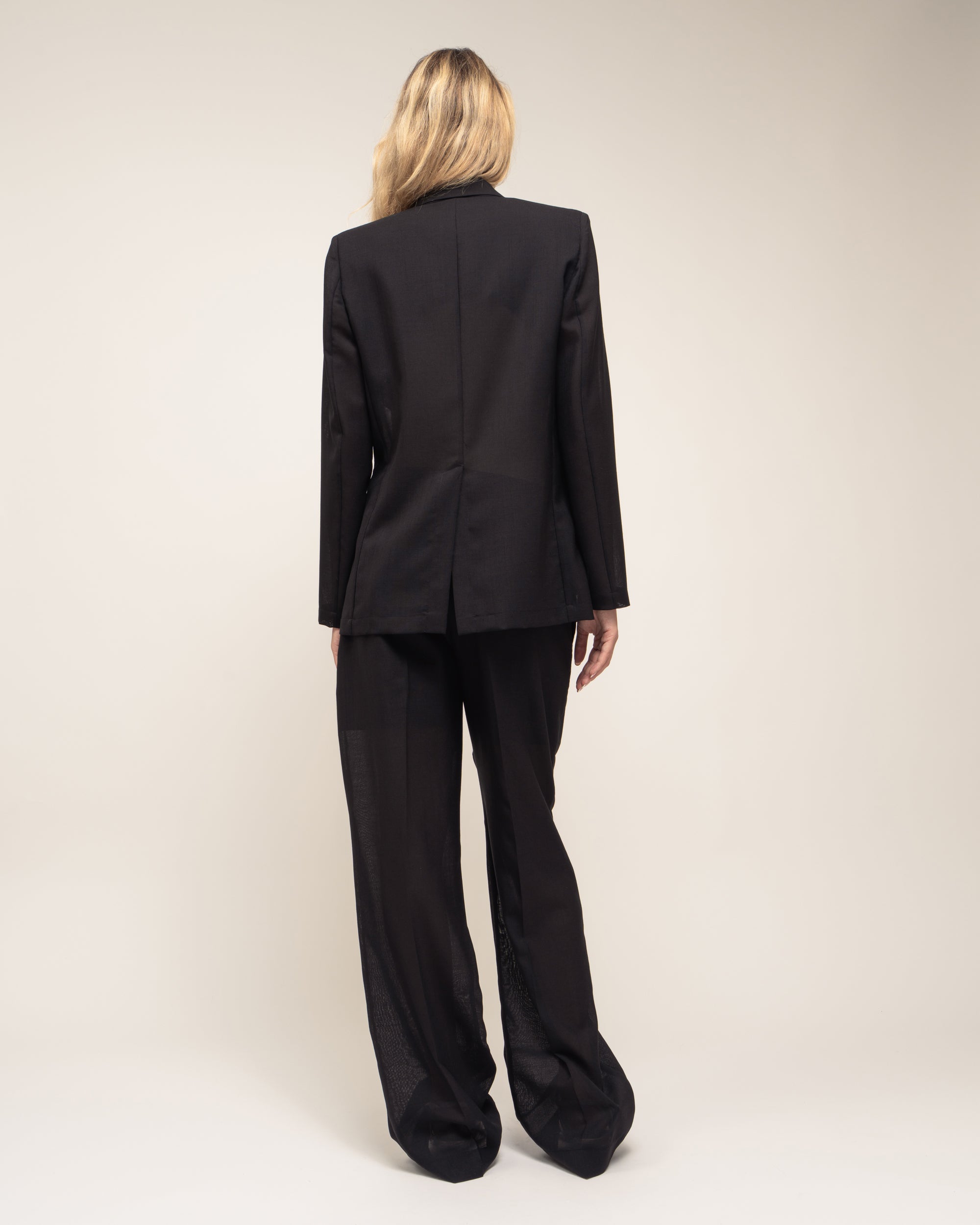 Ari blazer doppiopetto in garza