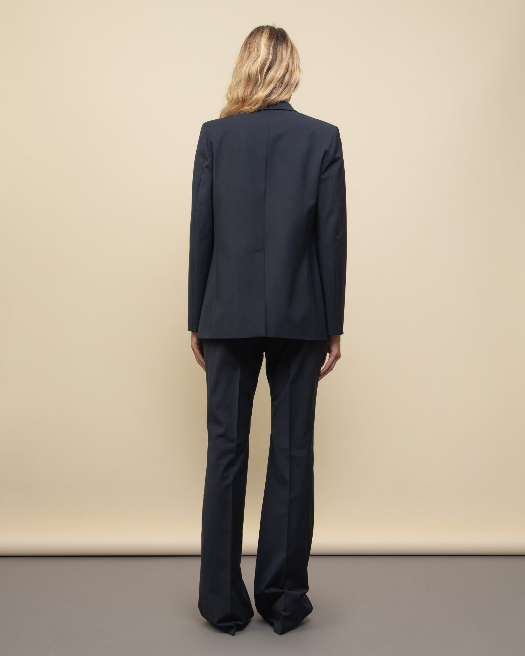 Ari blazer doppiopetto in fresco lana
