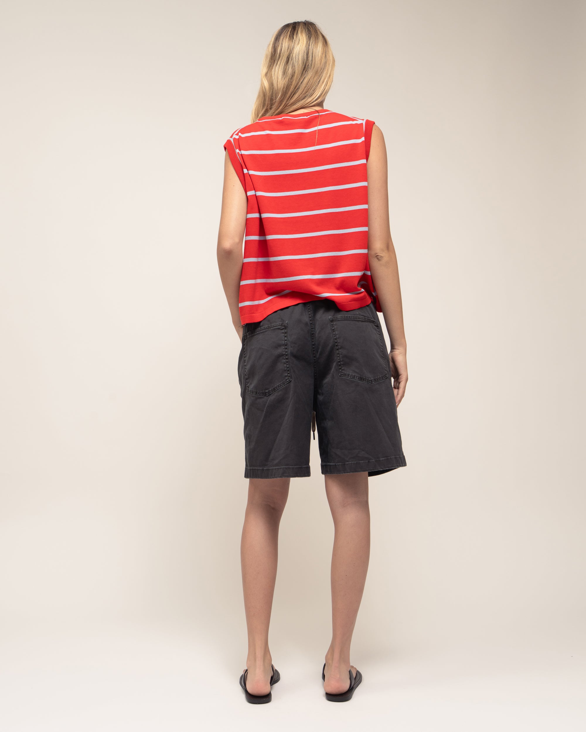 Boogi maglia gilet a righe