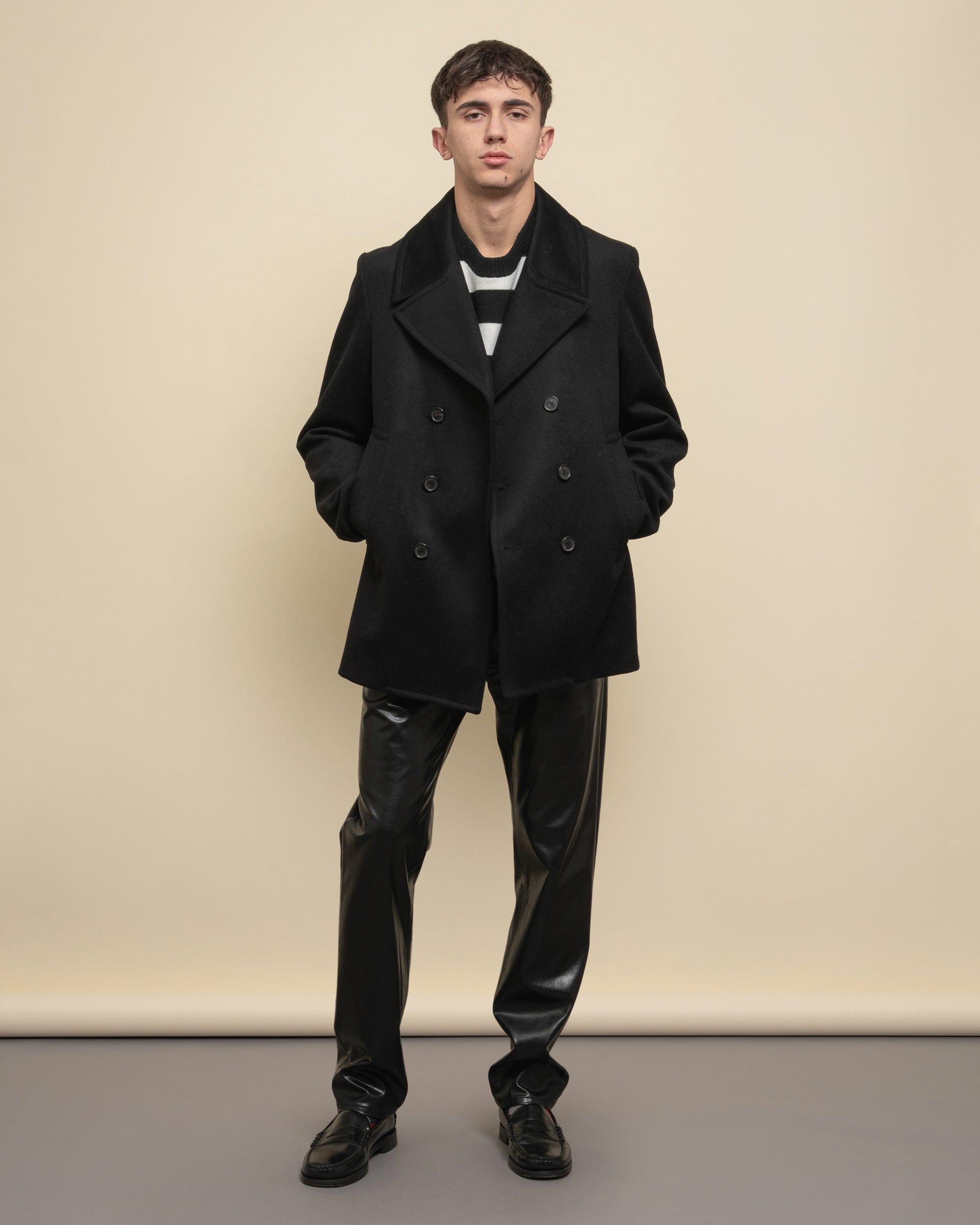 Brighton peacoat in cloth