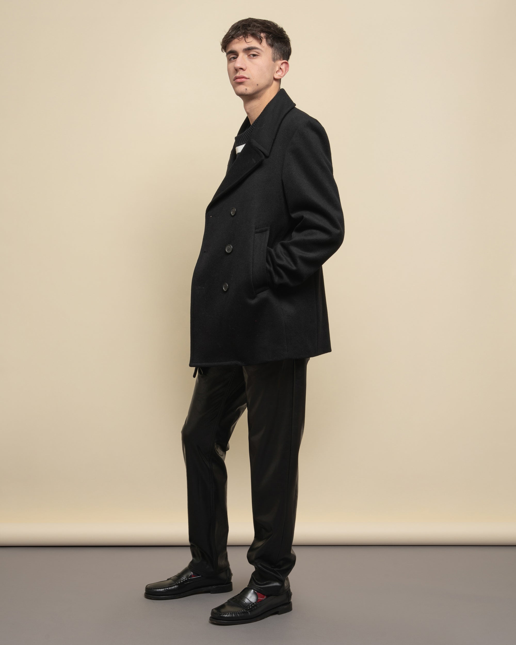 Brighton peacoat in cloth