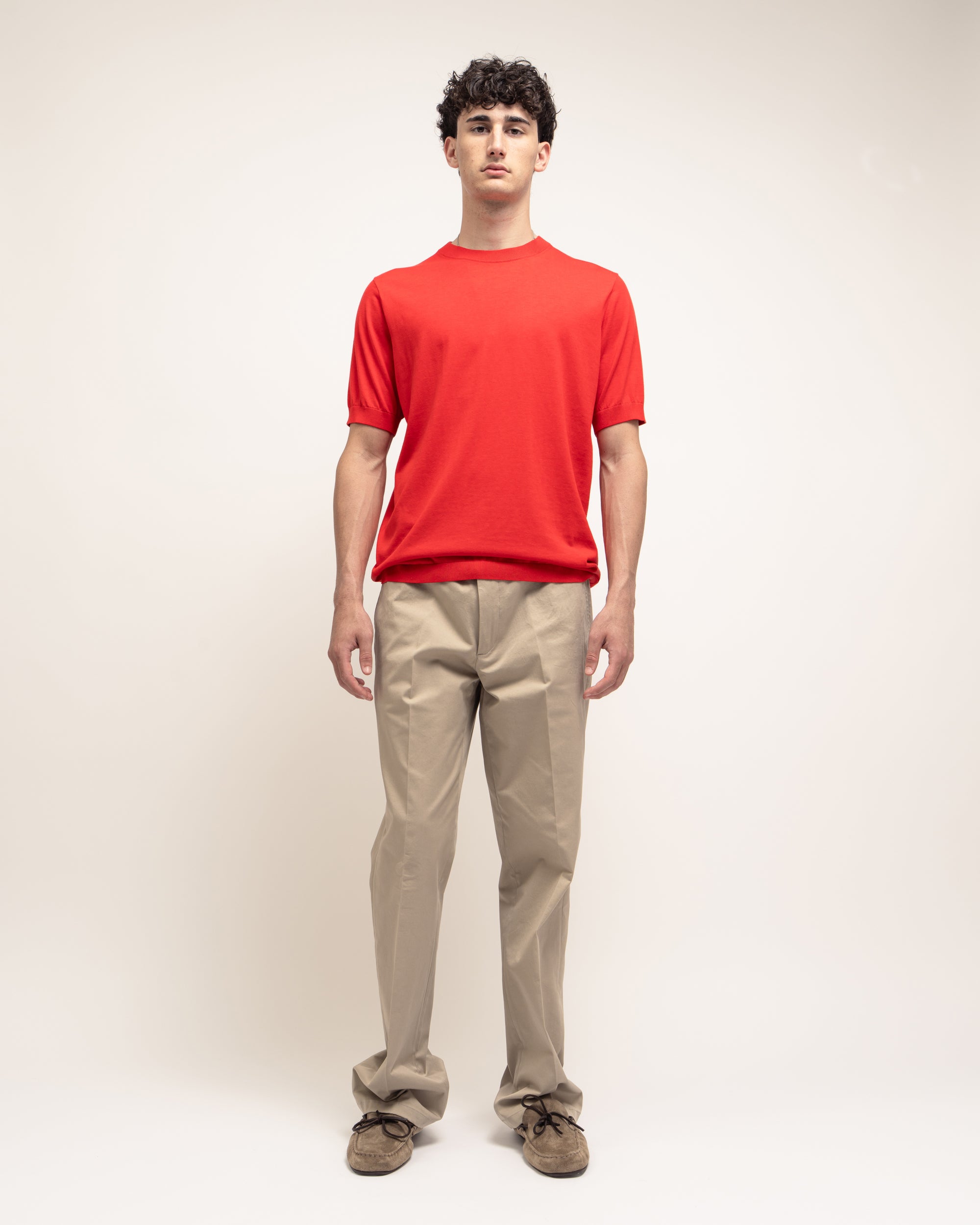 Carl maglia girocollo a maniche corte