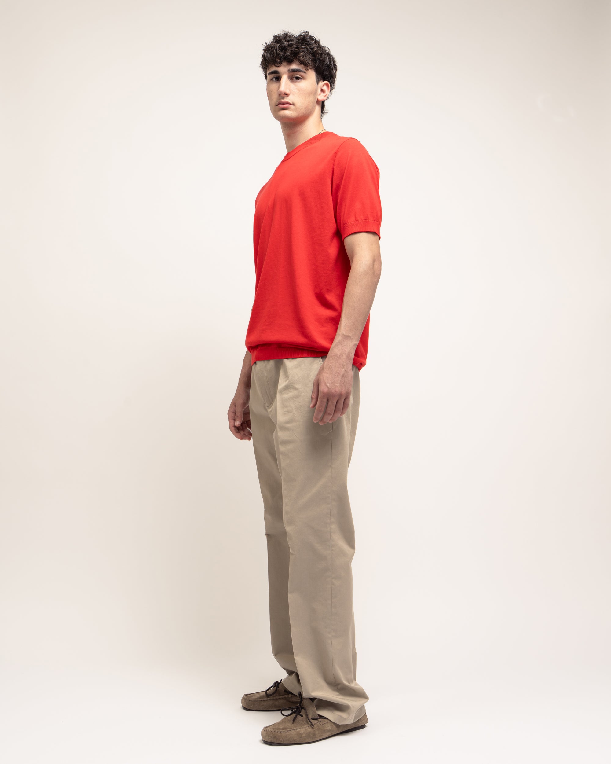 Carl maglia girocollo a maniche corte